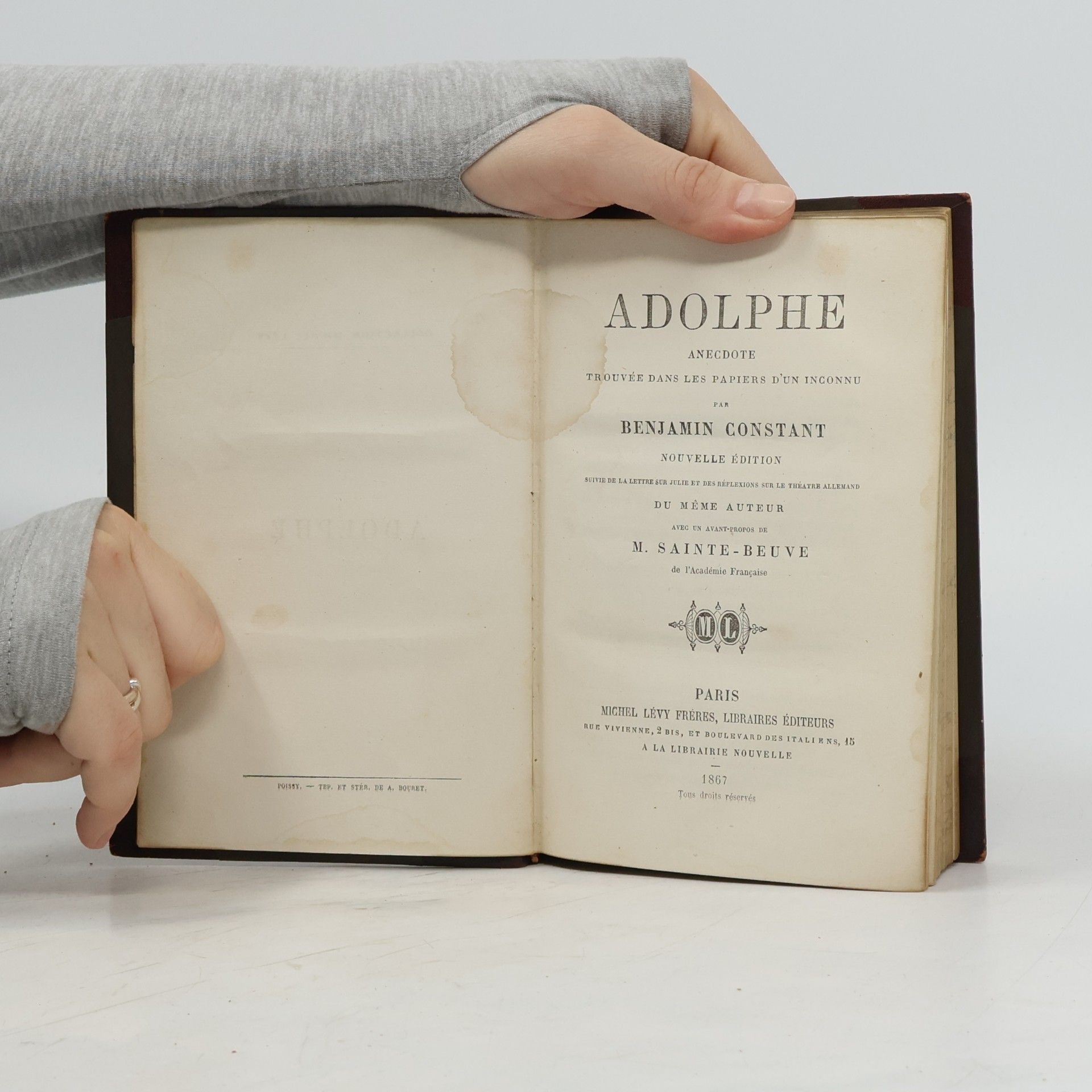 B. Constant Adolphe