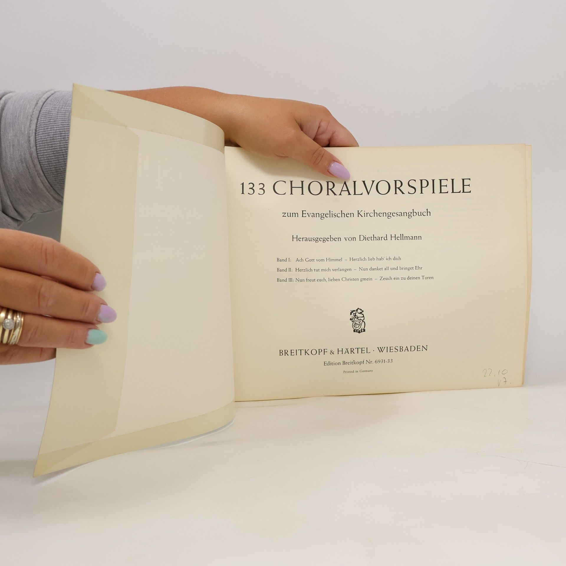 Various authors 133 Choralvorspiele zum Evangelischen Kirchengesangbuch
