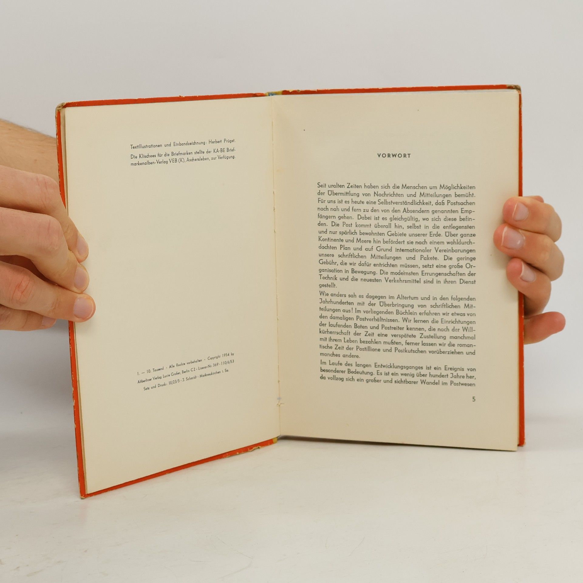 Herbert Hardt Kleine Welt der Briefmarke