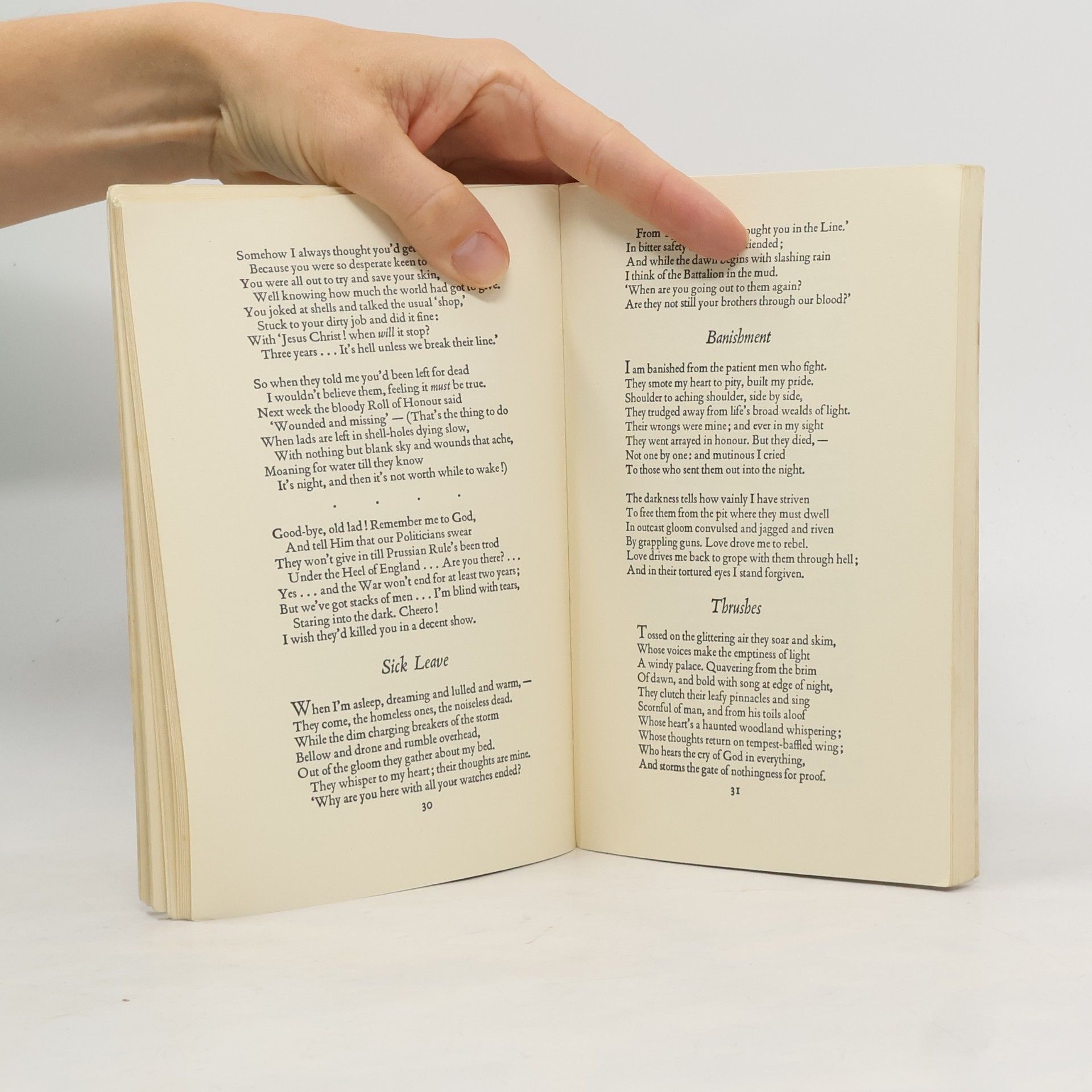 Siegfried Sassoon Selected Poems