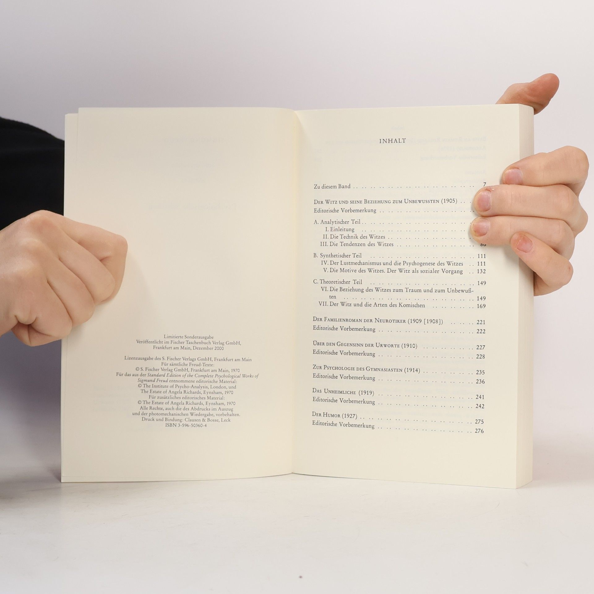 Sigmund Freud Studienausgabe