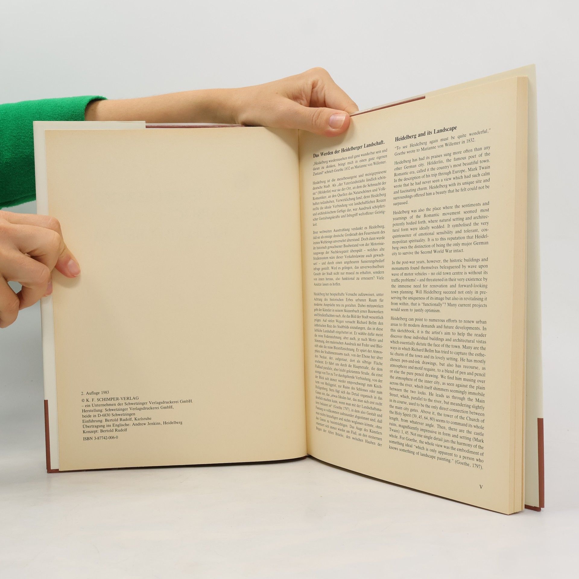 Richard Bellm Heidelberger Skizzenbuch