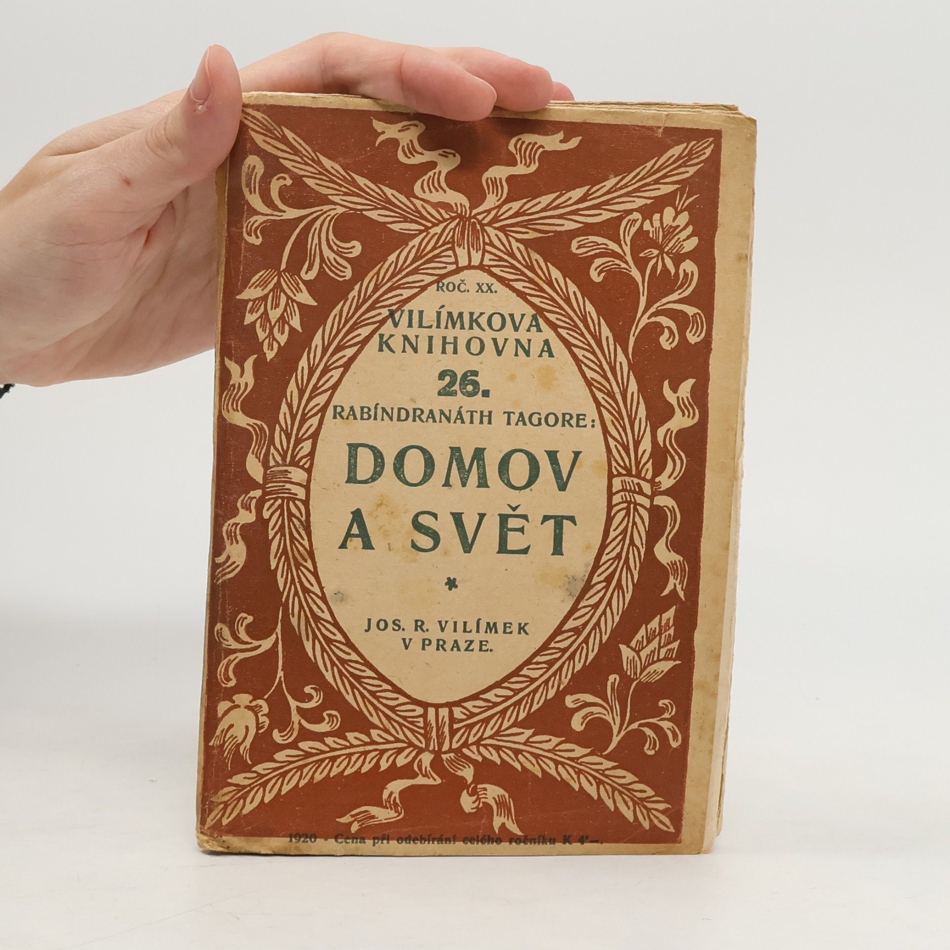Rabindranath Tagore Domov a svět
