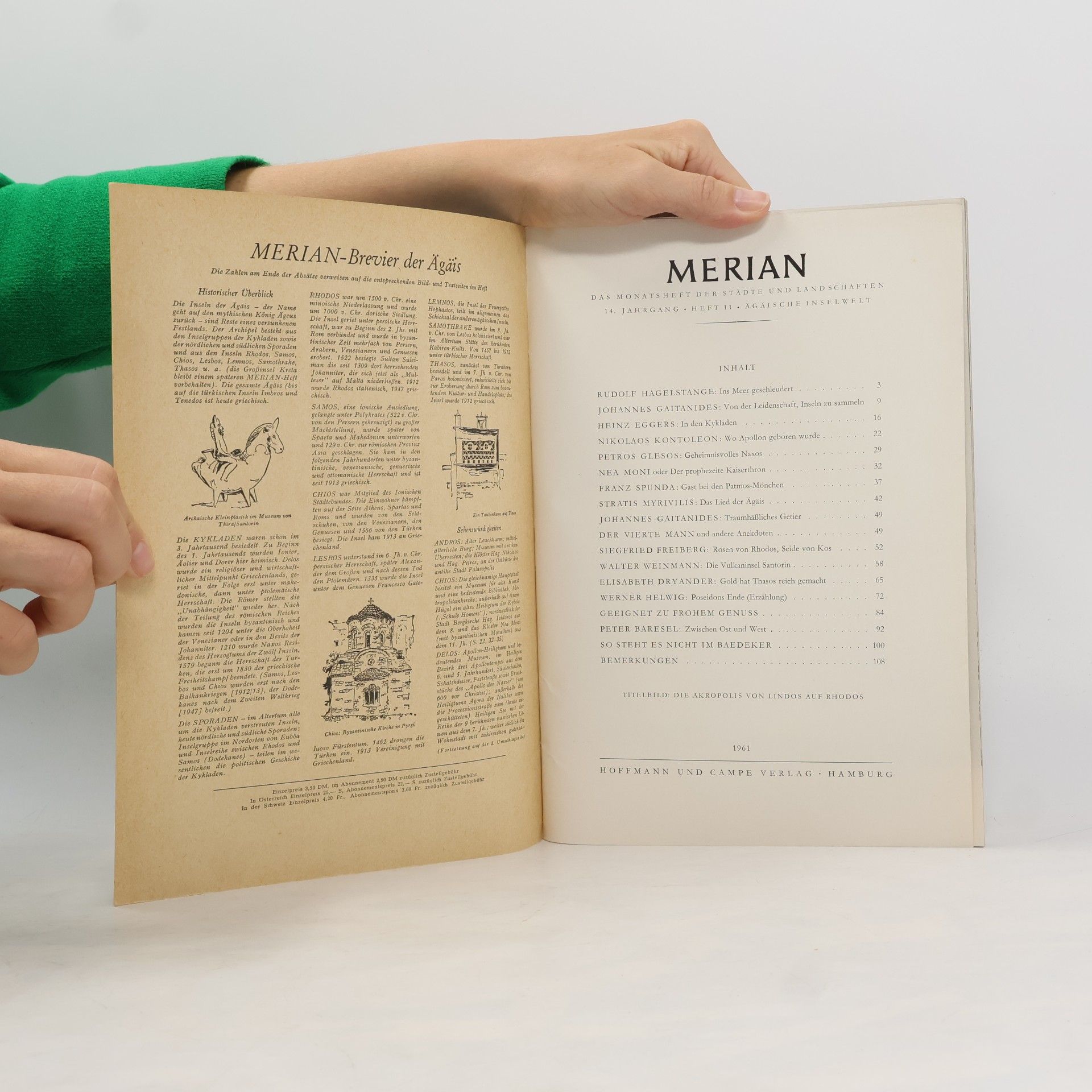 Autorenkollektiv Merian. Ägäische Inselwelt