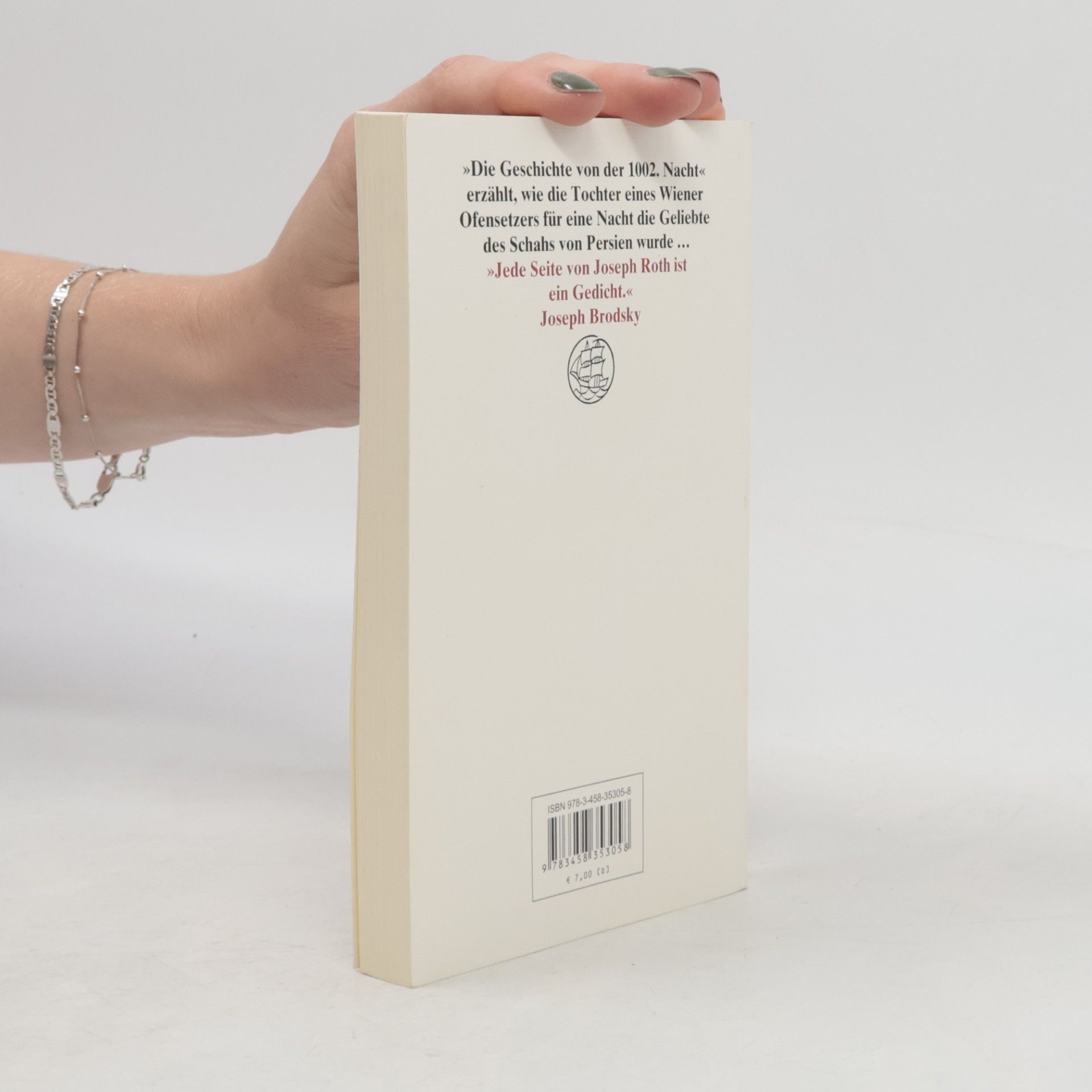Joseph Roth Insel Taschenbuch: Die Geschichte von der 1002. Nacht