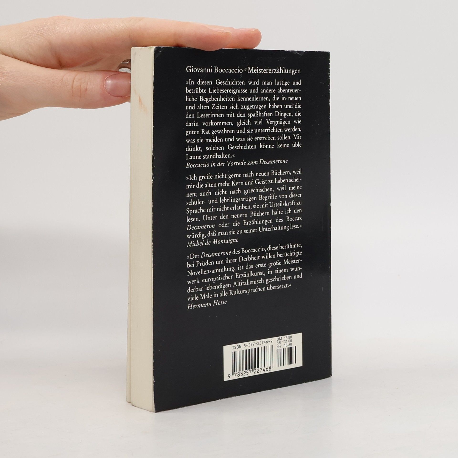 Giovanni Boccaccio Meistererzählungen aus dem Decamerone