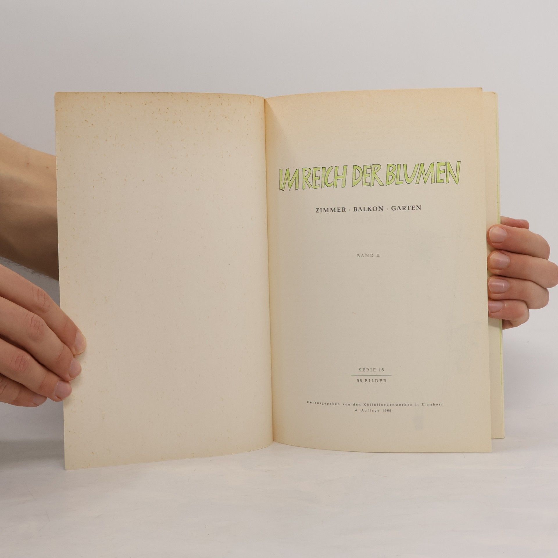 Kolektiv autorů Im Reich der Blumen - Band II