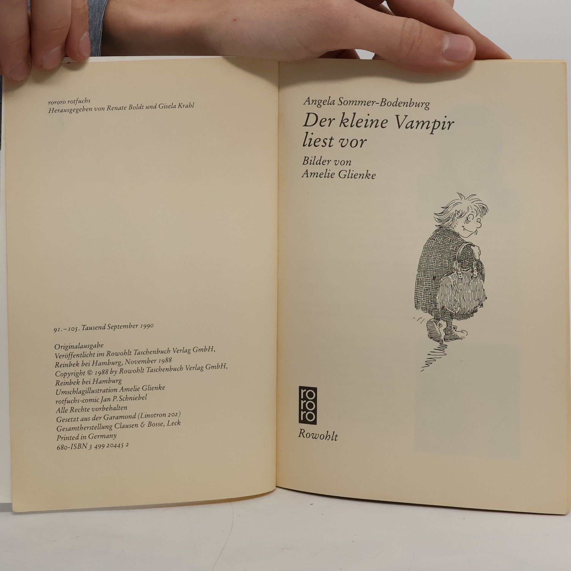 Angela Sommer Bodenburg Der kleine Vampir liest vor