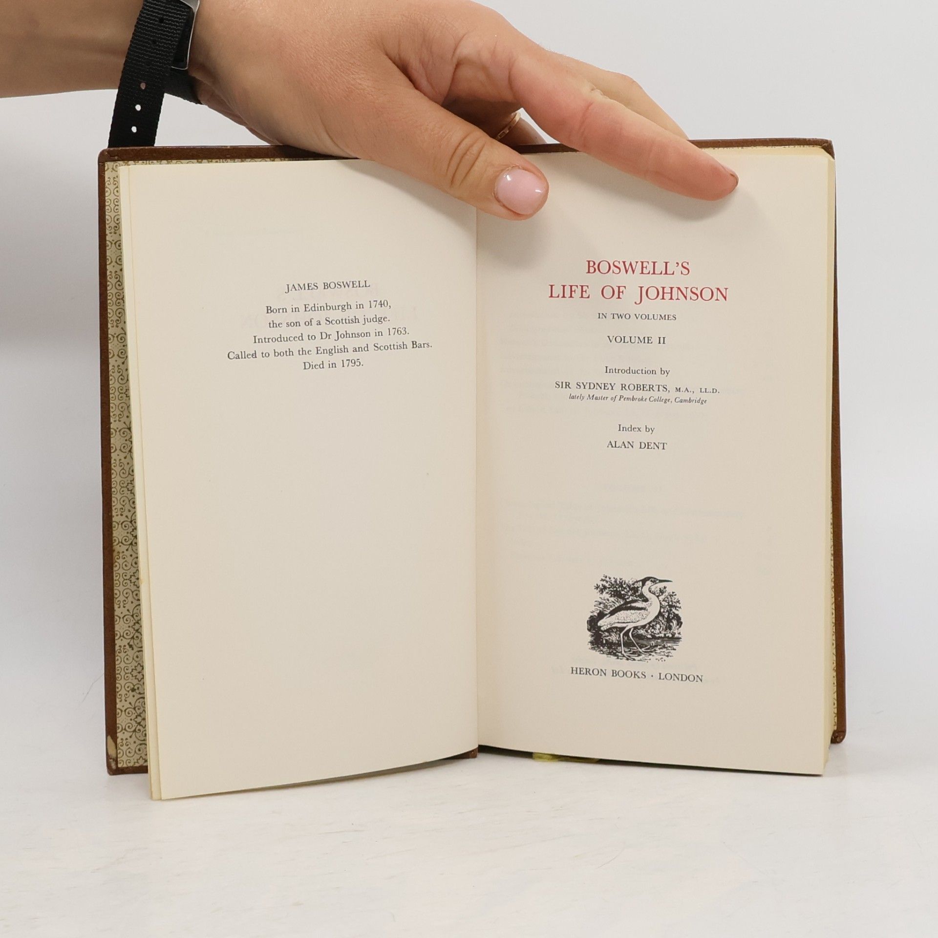 James Boswell The Life of Johnson