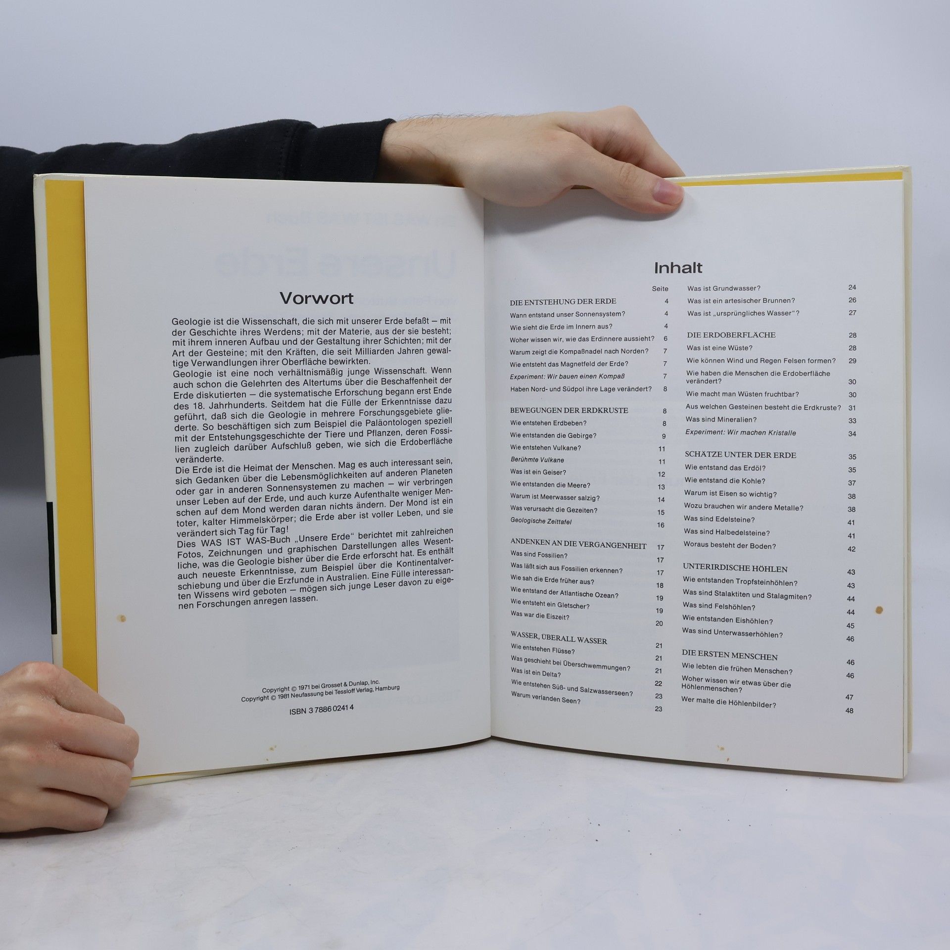 Various authors Unsere Erde 1