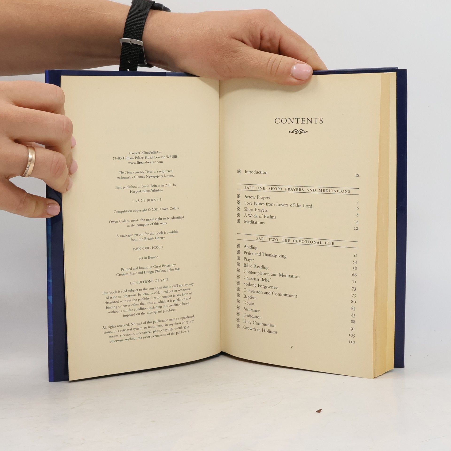 Collinson Owen The Times Prayers and Readings for All Occasions