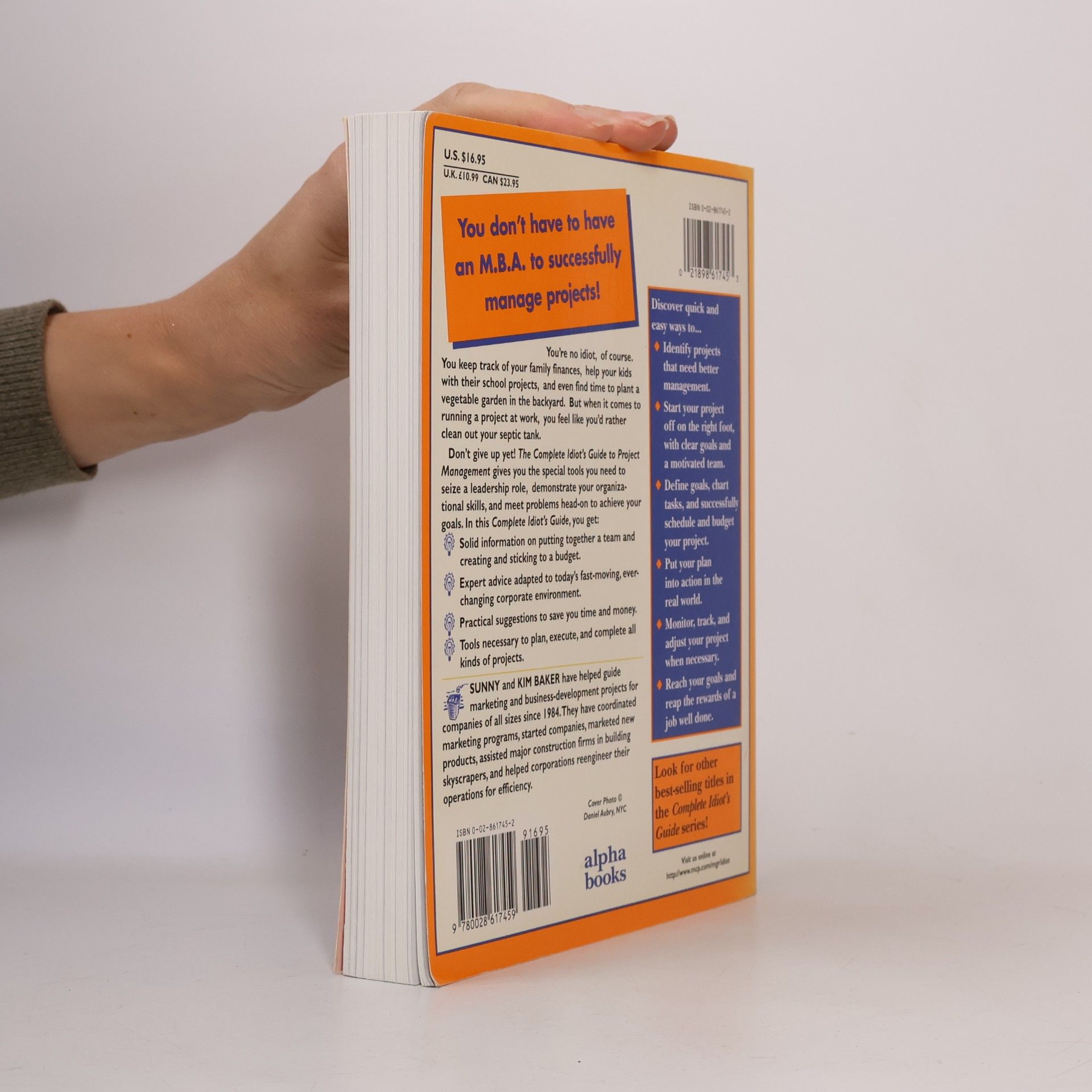 Sunny Baker The complete idiot's guide to project management