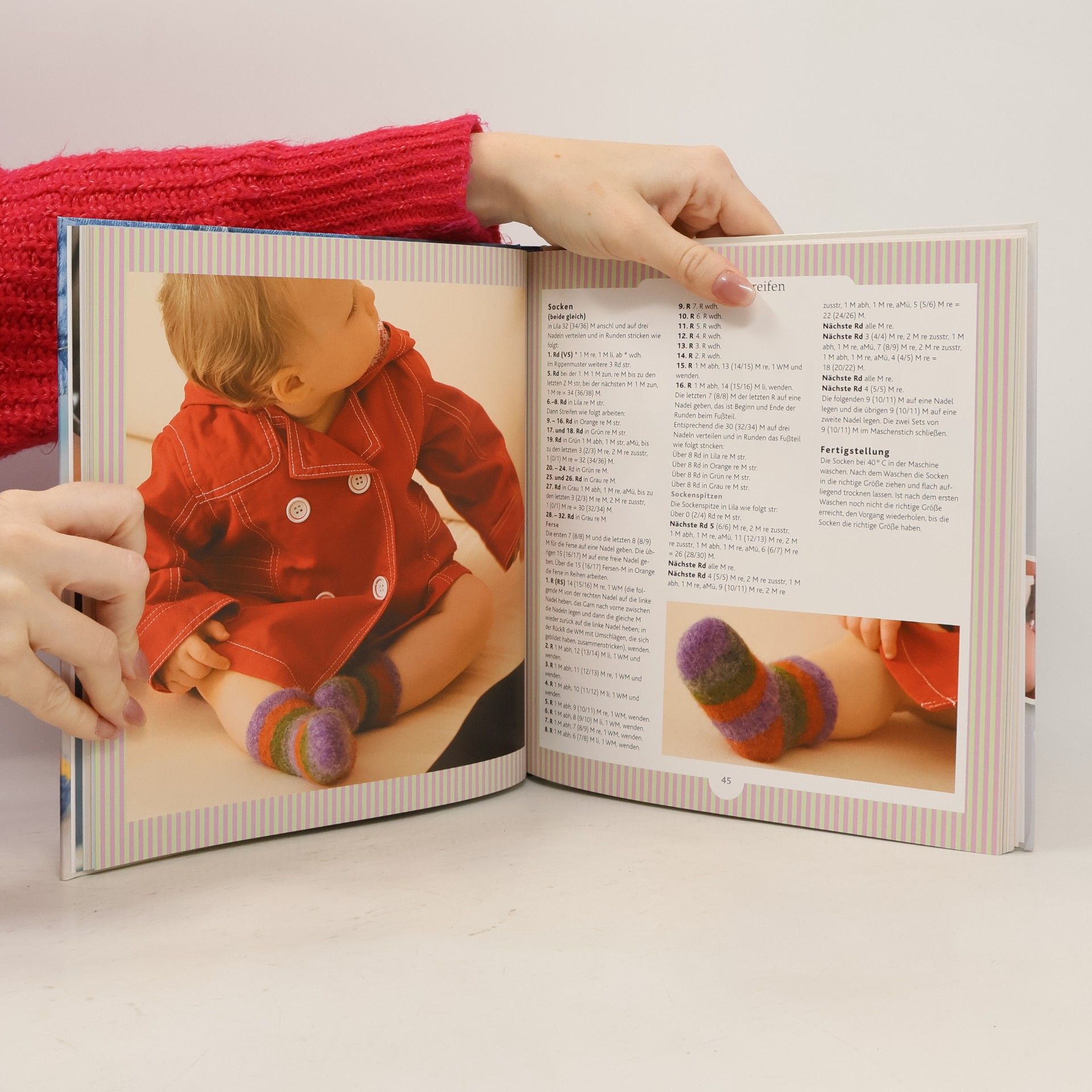 Sue Whiting Socken für kleine Füße