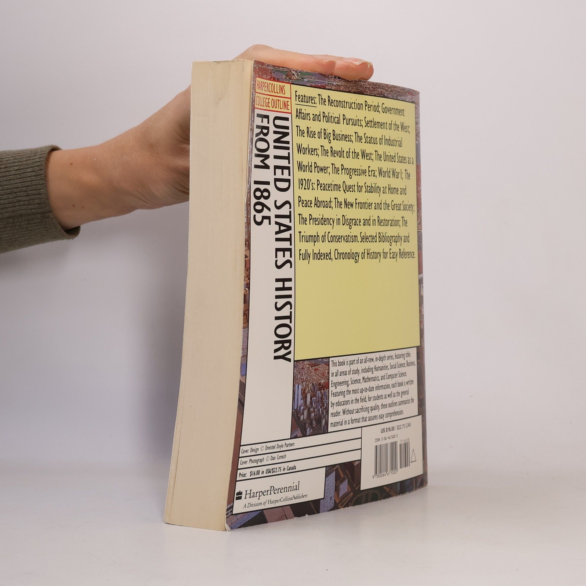 Arnold M. Rice HarperCollins College Outline United States History From 1865