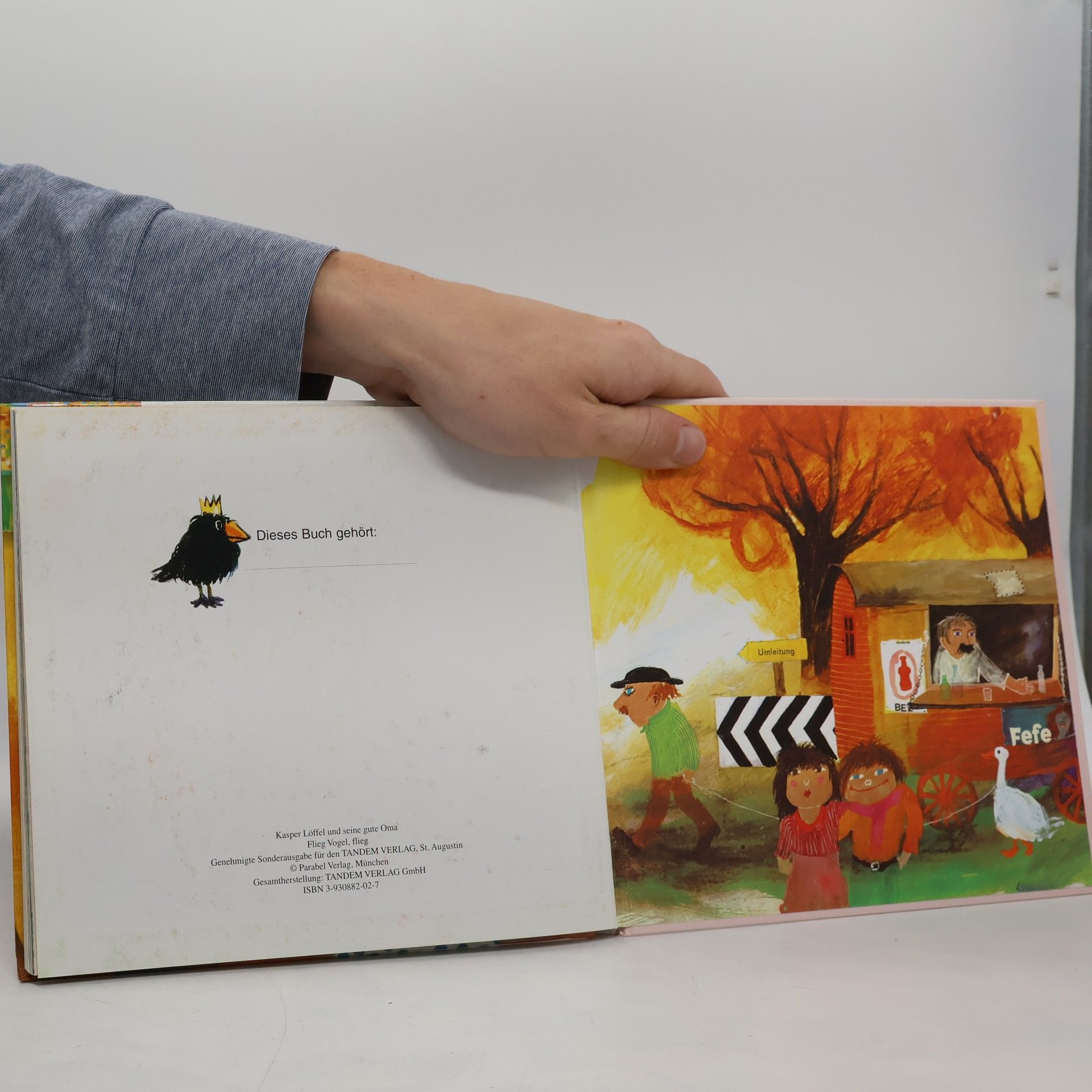 Janosch Kasper Löffel und seine gute Oma. Flieg, Vogel, flieg.
