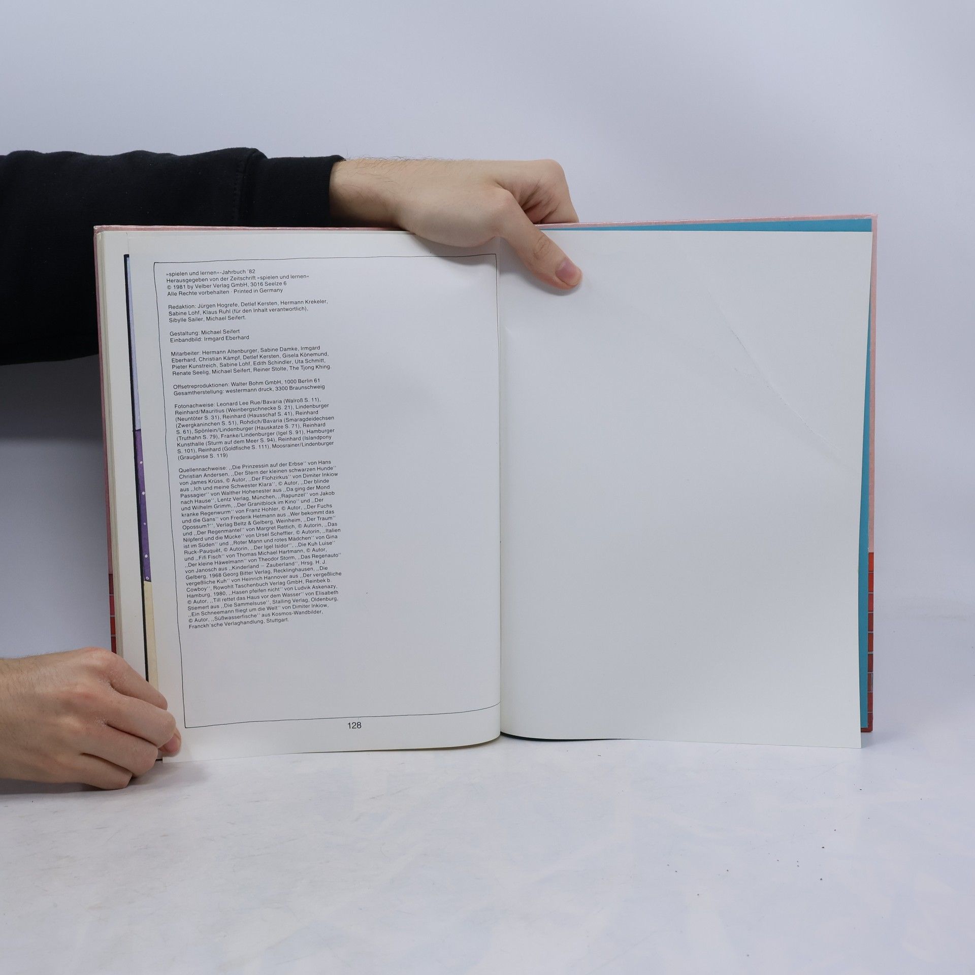 Autorenkollektiv Spielen und lernen Jahrbuch ‘82