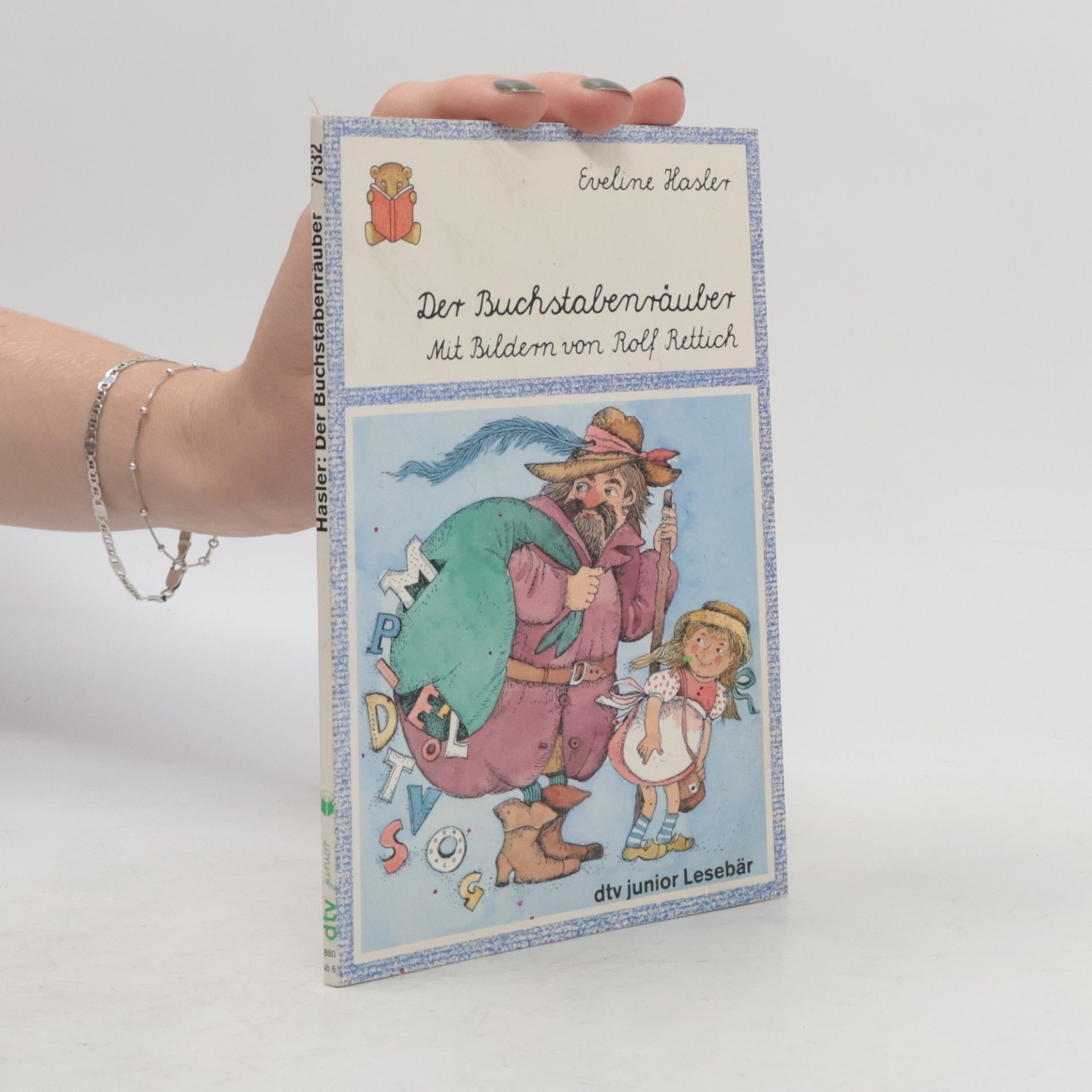 dtv junior Lesebär: Der Buchstabenräuber