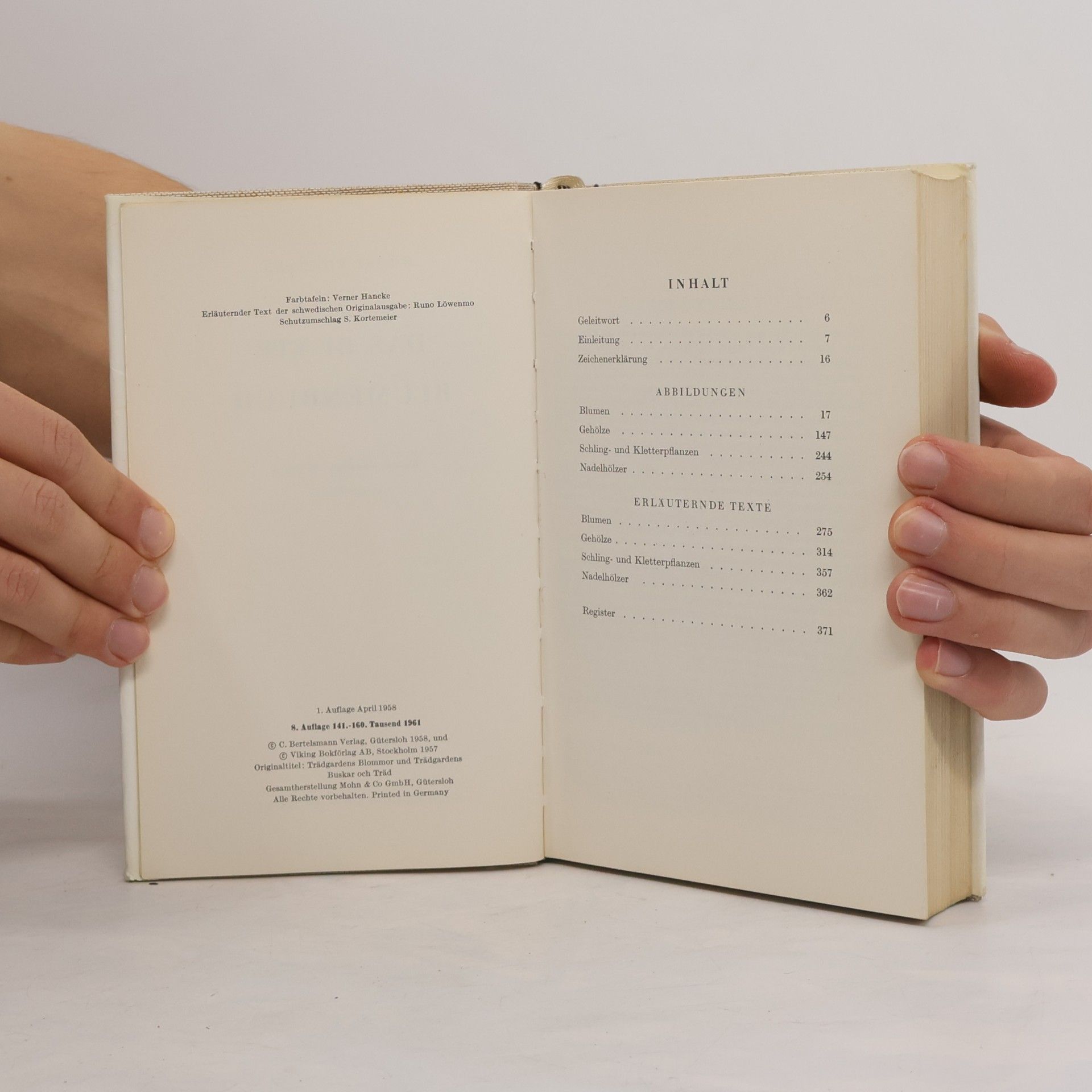 Horst Koehler Das bunte Blumenbuch