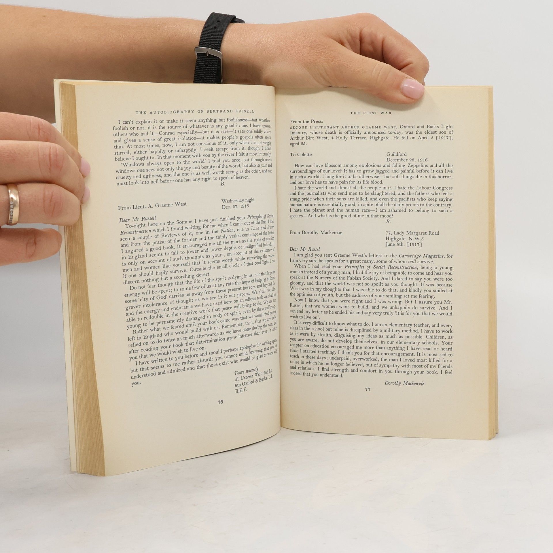 Kolektiv autorů The Autobiography of Bertrand Russel. Volume Two