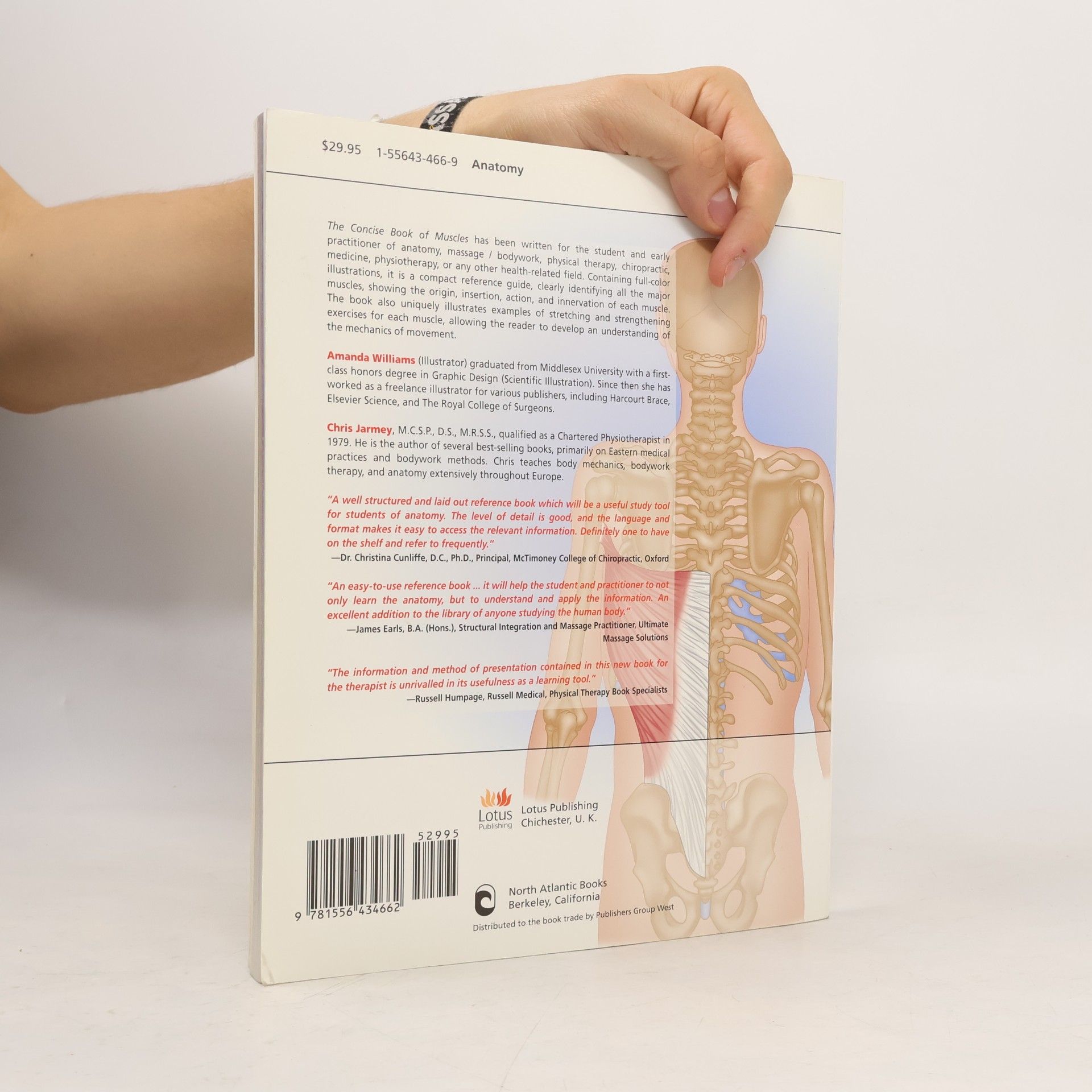 Chris Jarmey The concise book of muscles