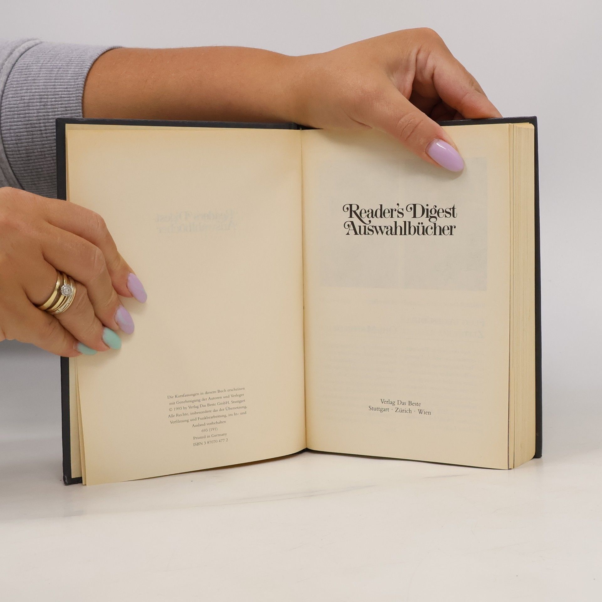 Robert P. Davis Reader's Digest Auswahlbücher