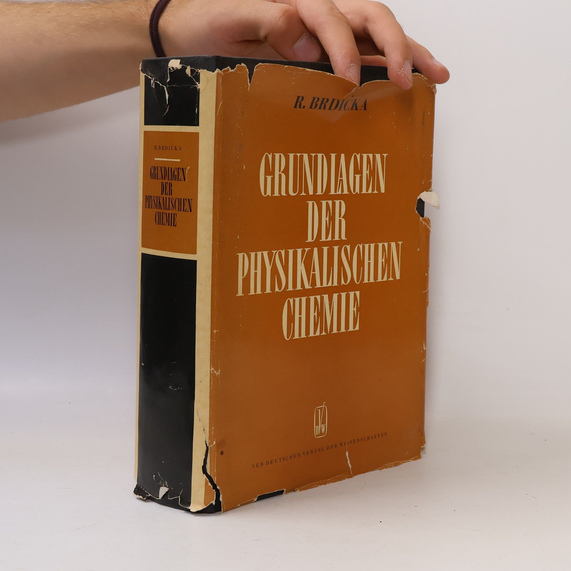 Rudolf Brdička Grundlagen der physikalischen Chemie