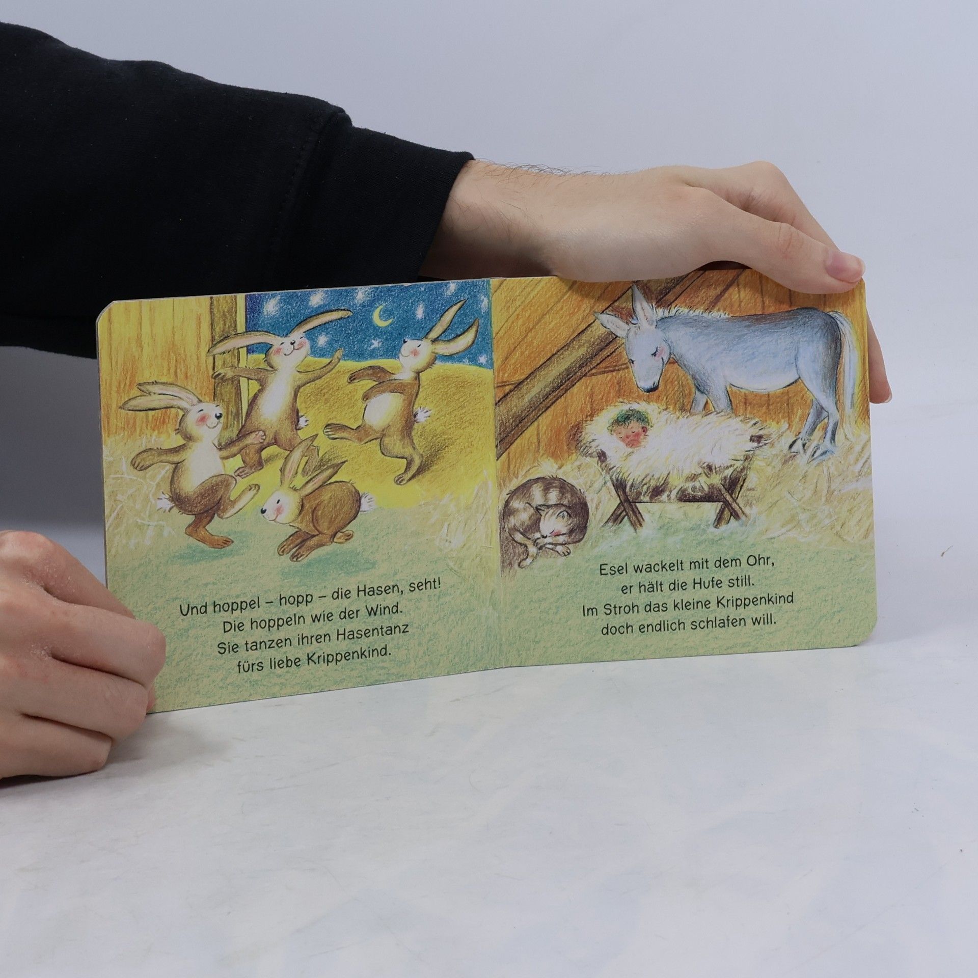 Jutta Garbert Die Tiere an der Krippe