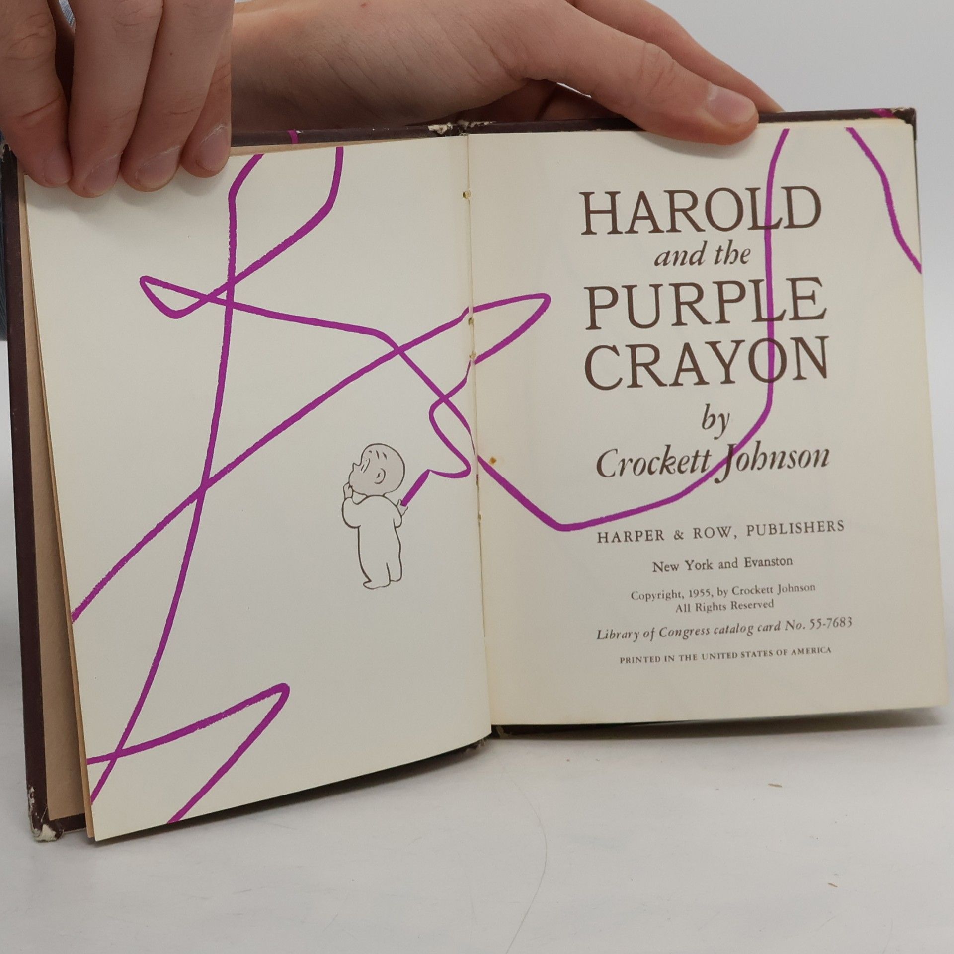 Crockett Johnson Harold and the Purple Crayon