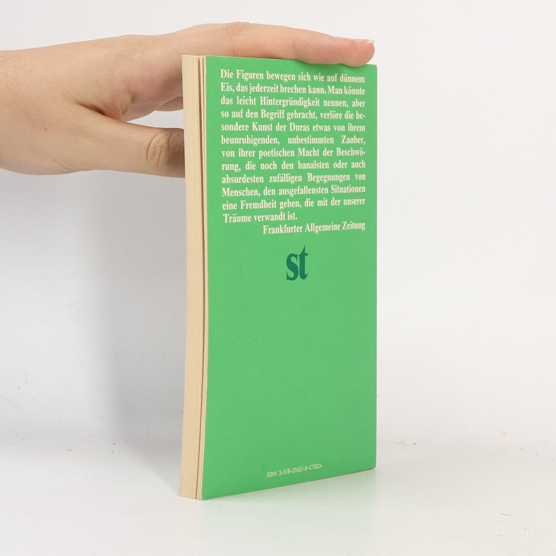 Marguerite Duras Ganze Tage in den Bäumen