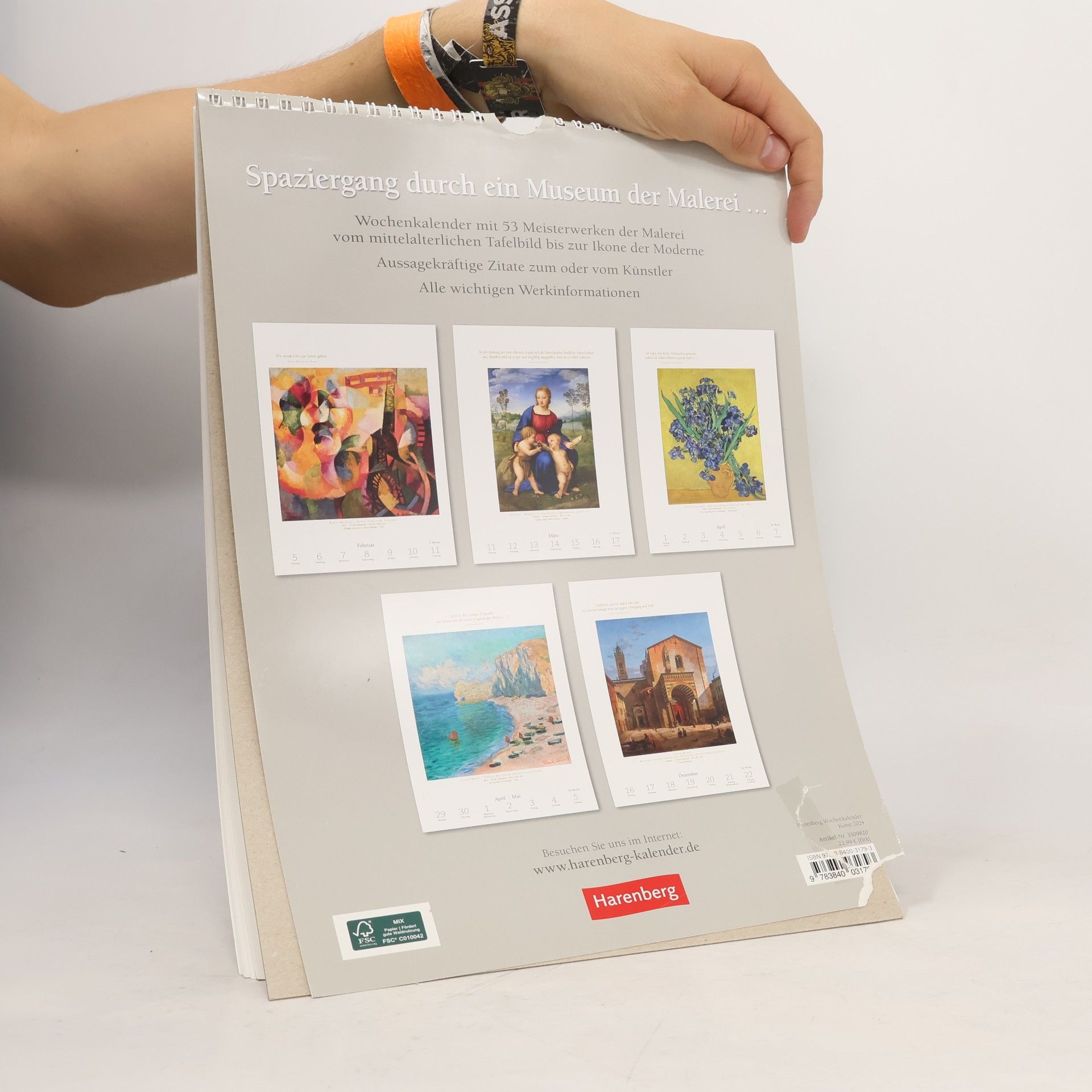 Kunst Wochen-Kulturkalender 2024