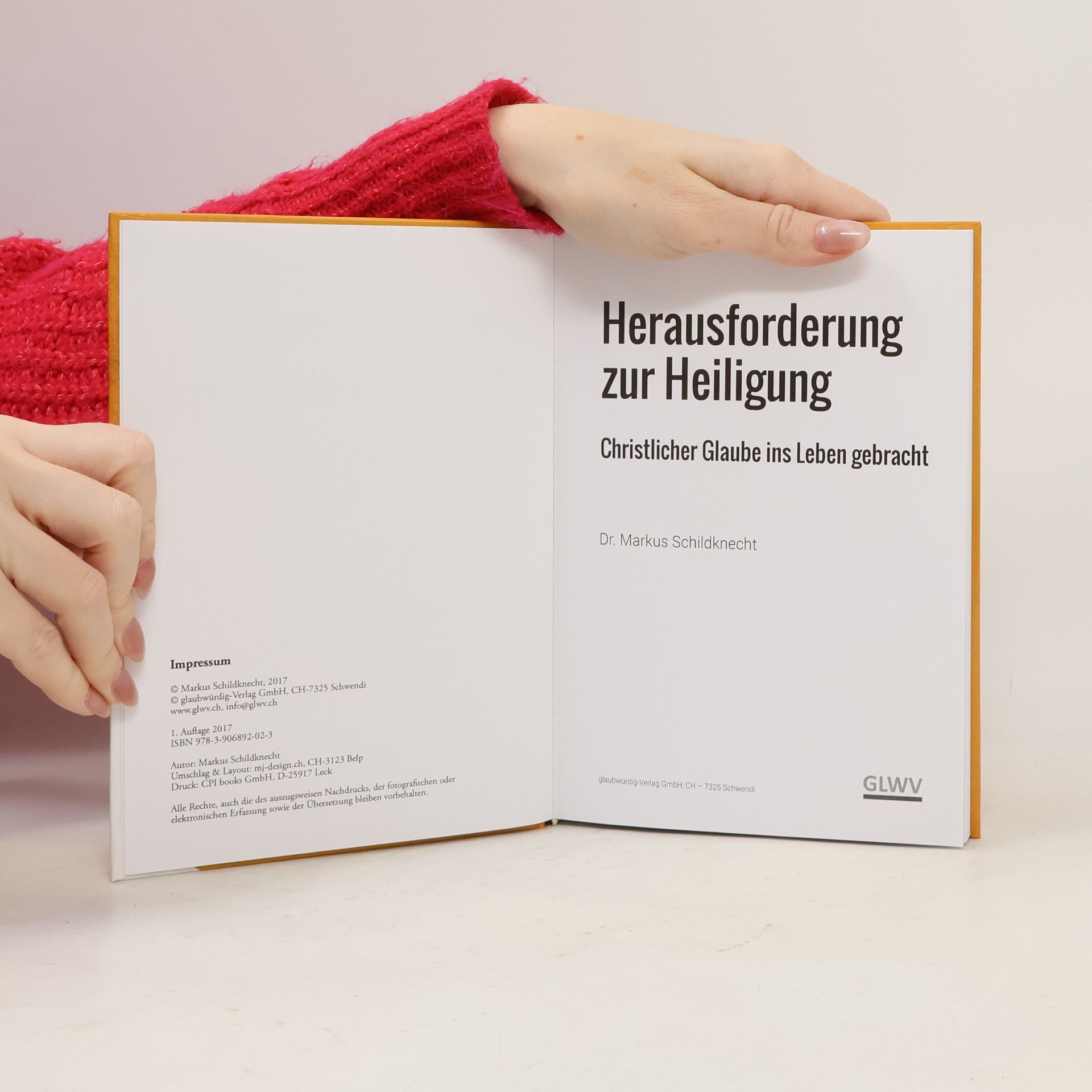 Markus Schildknecht Herausforderung zur Heiligung: Christlicher Glaube ins Leben gebracht