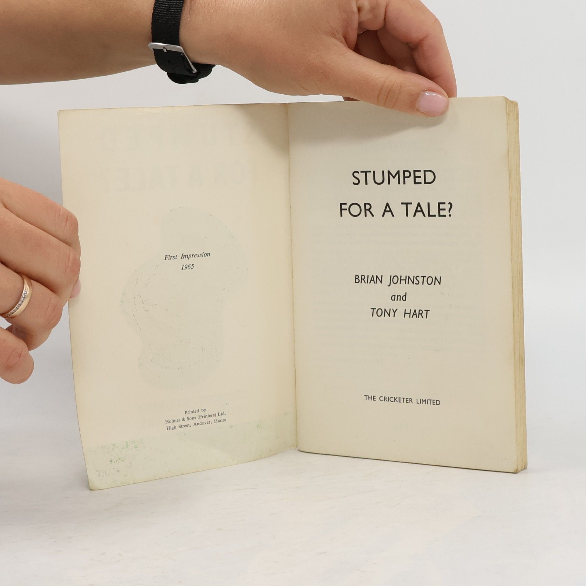 Brian Johnston Stumped For A Tale?