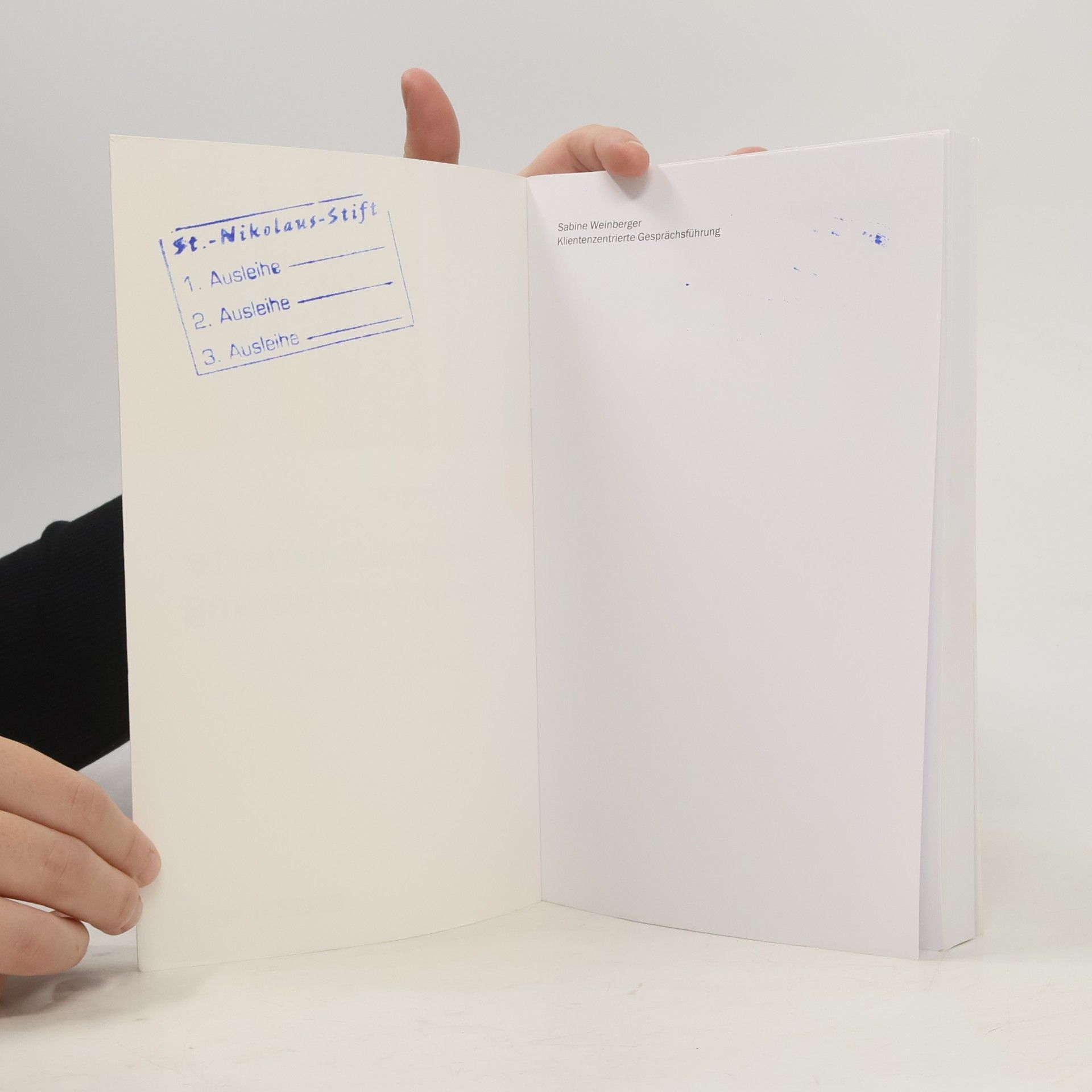 Sabine Weinberger Klientenzentrierte Gesprächsführung