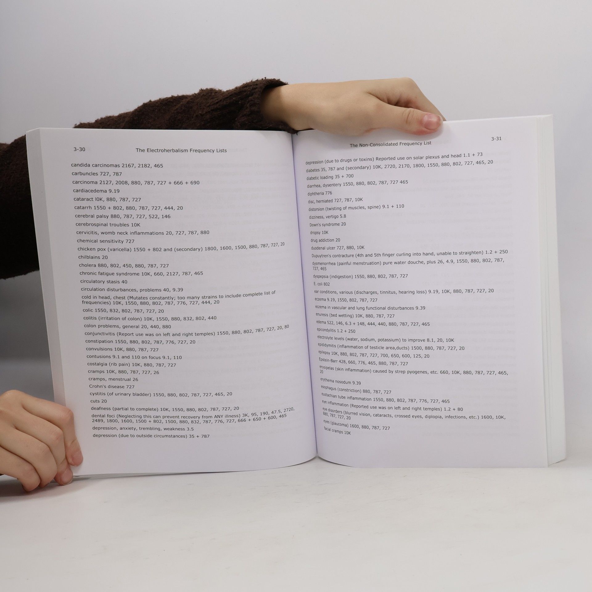 Brian McInturff The Electroherbalism Frequency Lists: Third Edition