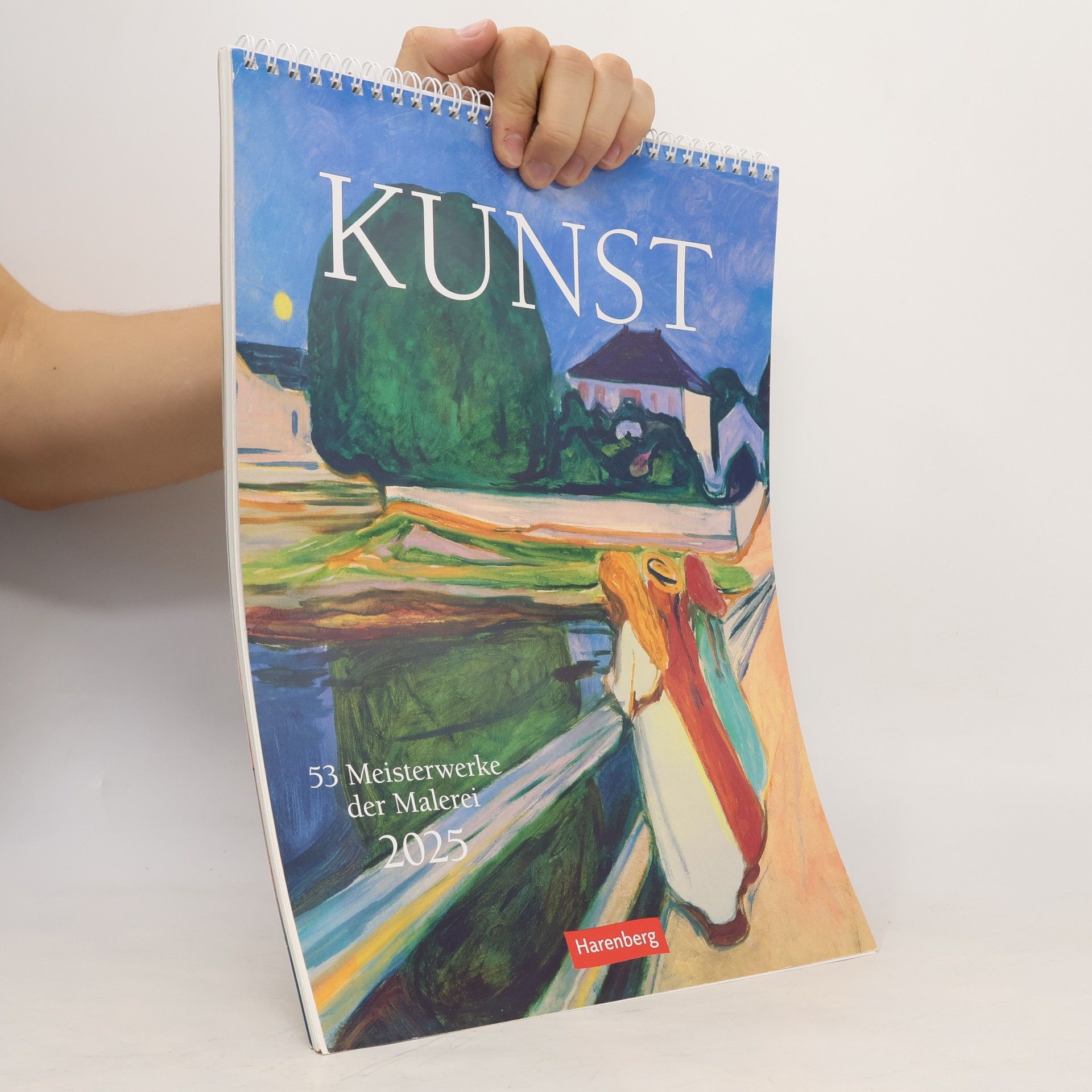 Kunst Wochen-Kulturkalender 2025 - 53 Meisterwerke der Malerei