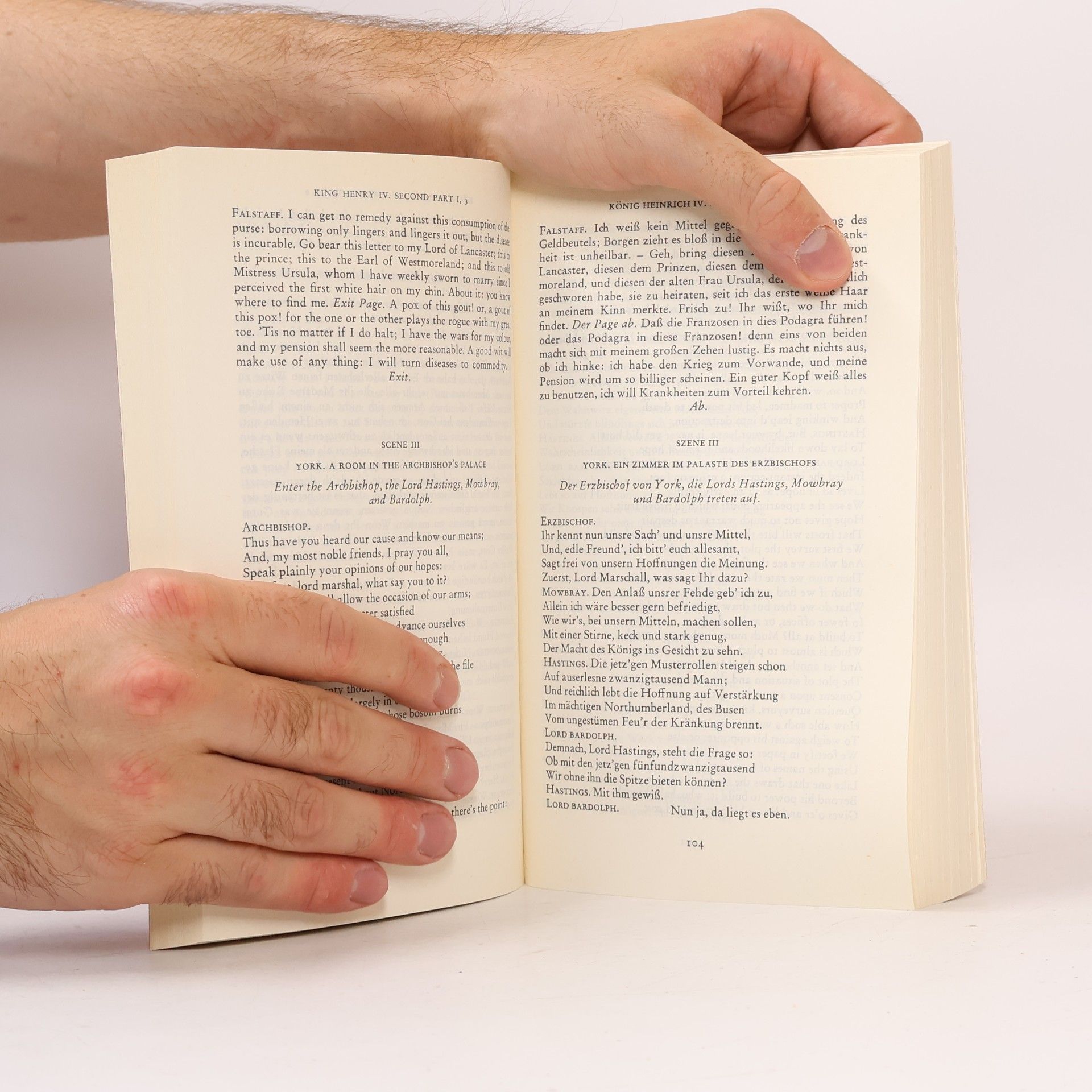 Shakespeare König Heinrich IV. 1.+2.Teil / König Heinrich V.