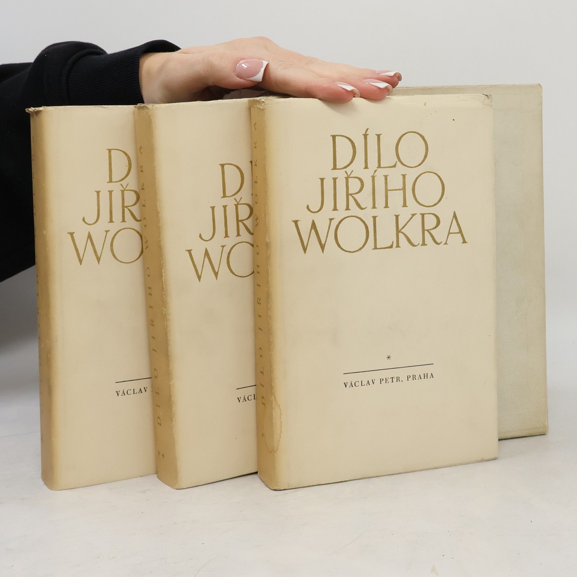 Jiří Wolker Dílo Jiřího Wolkra I.-III.