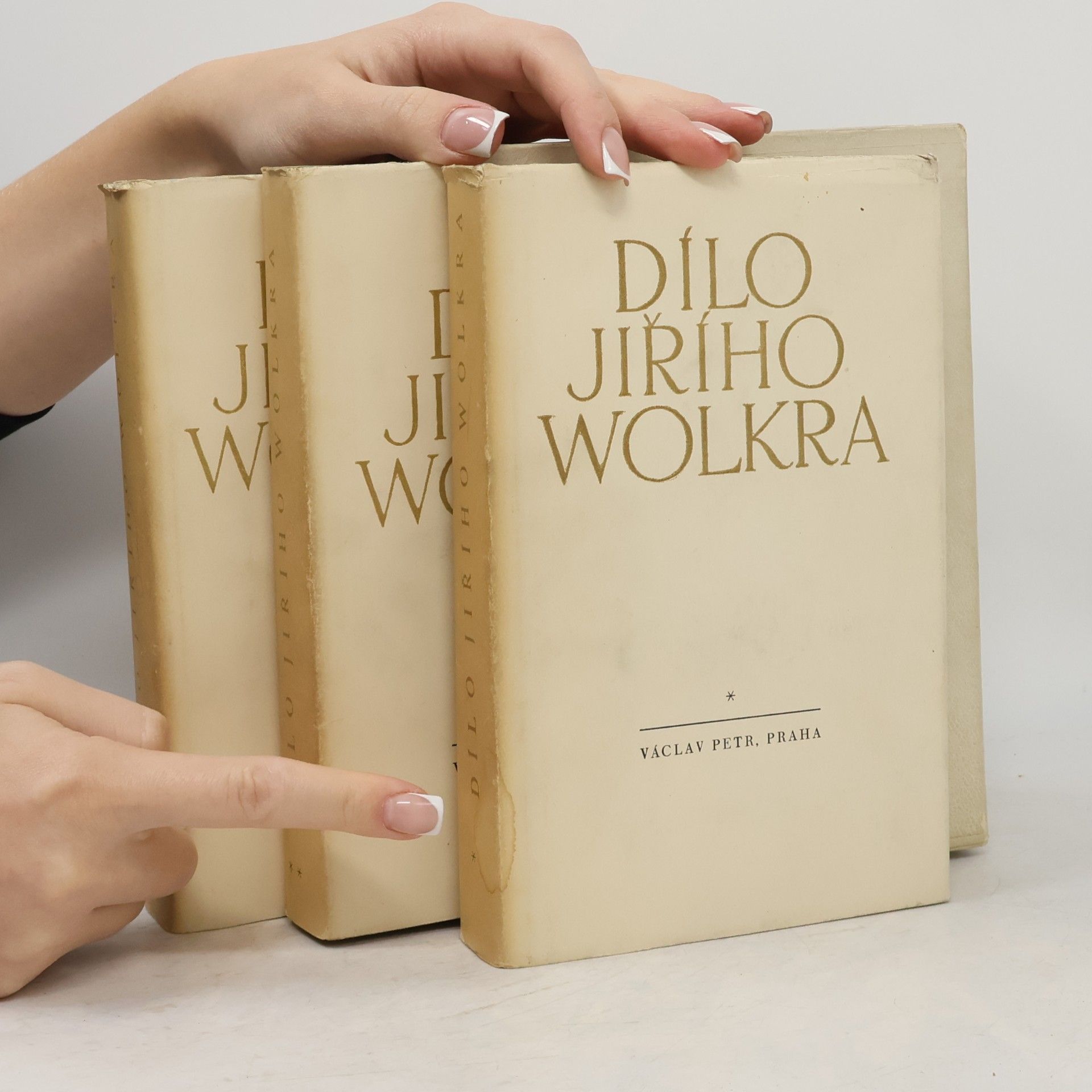Jiří Wolker Dílo Jiřího Wolkra I.-III.