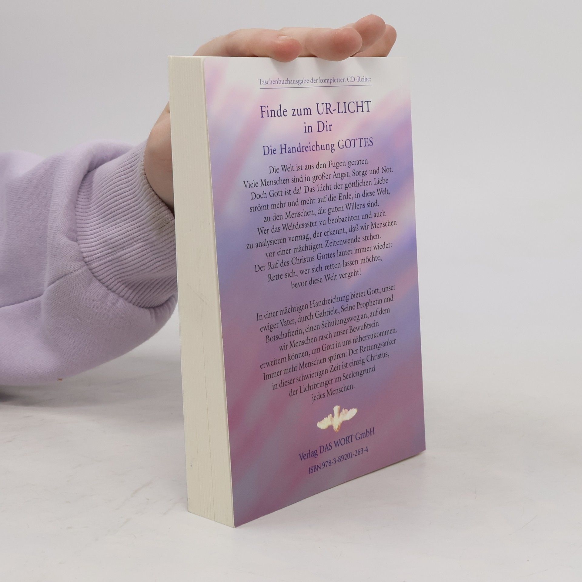 Gabriele Finde zum UR-LICHT in Dir: Die Handreichung GOTTES