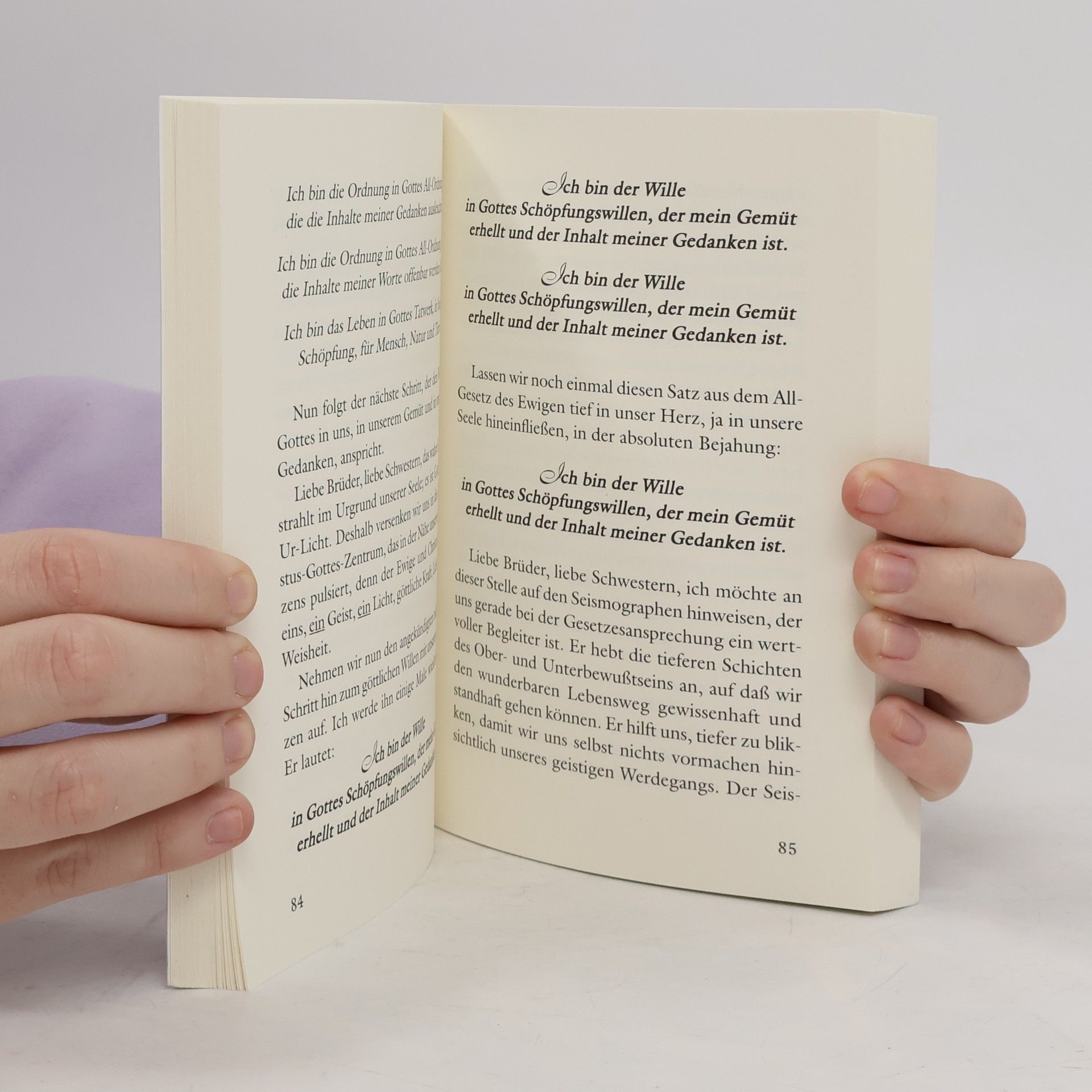Gabriele Finde zum UR-LICHT in Dir: Die Handreichung GOTTES