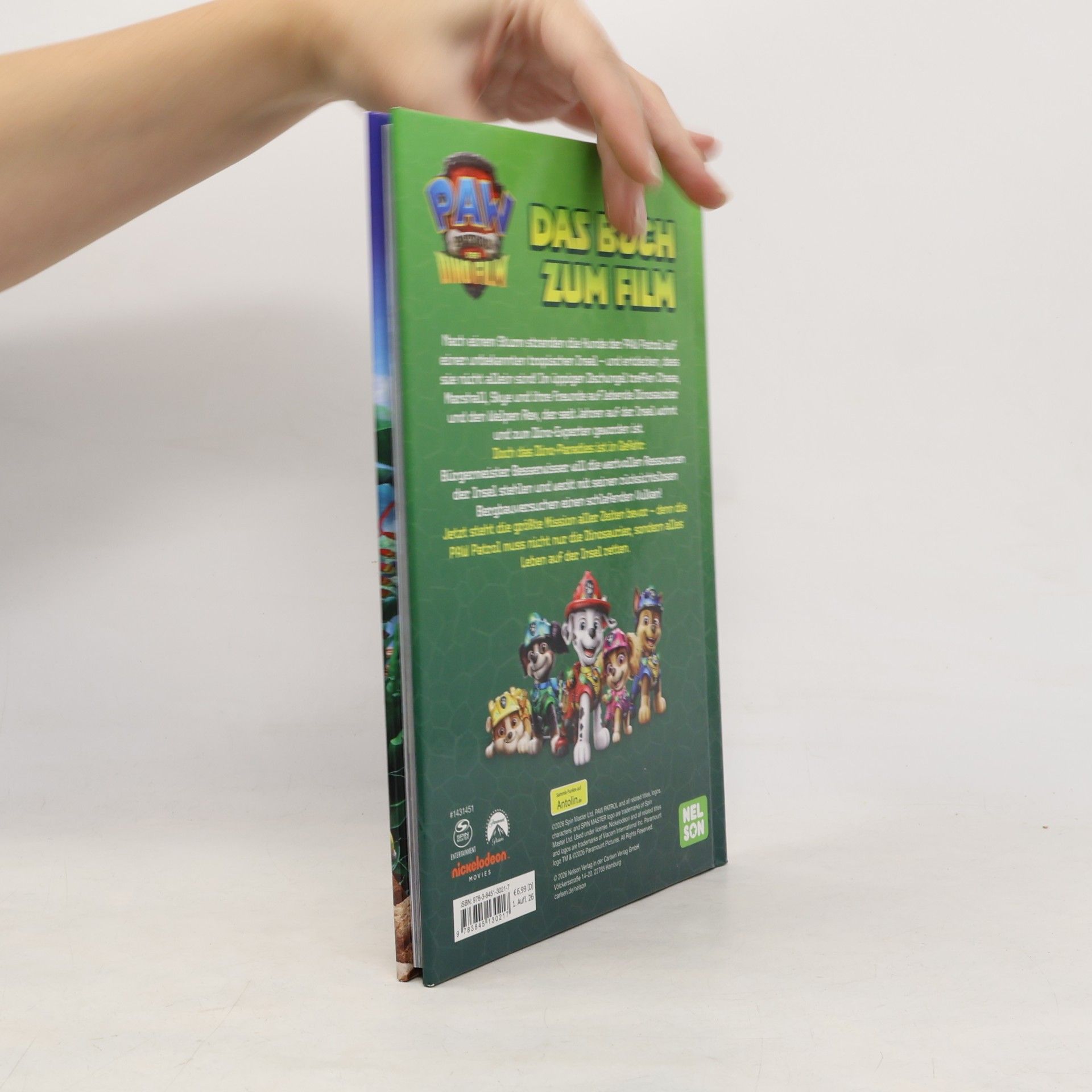 Collectif d'auteurs PAW Patrol - The Dino Movie: Das Buch zum Film