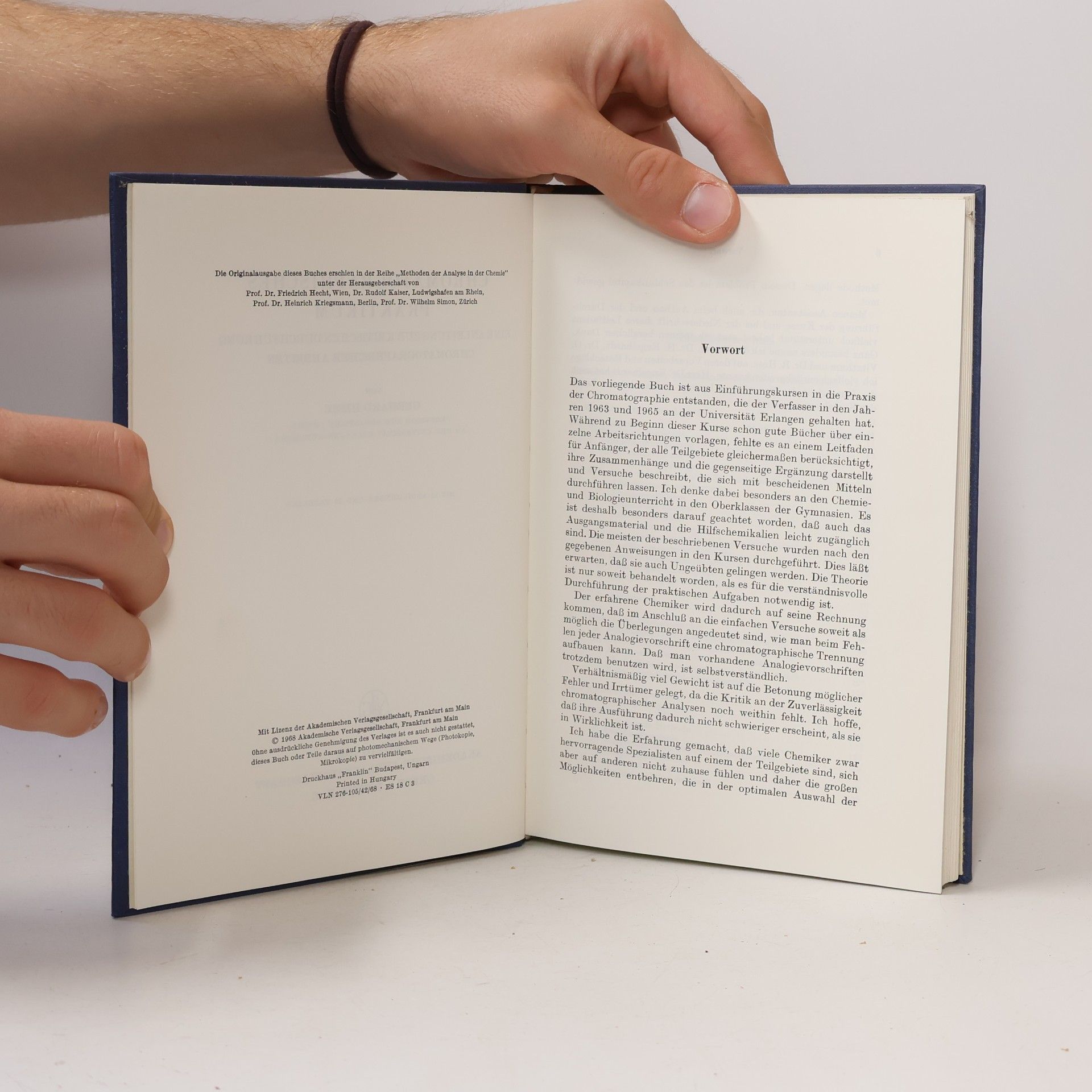 Marco G. P. Hessels Chromatographisches Praktikum