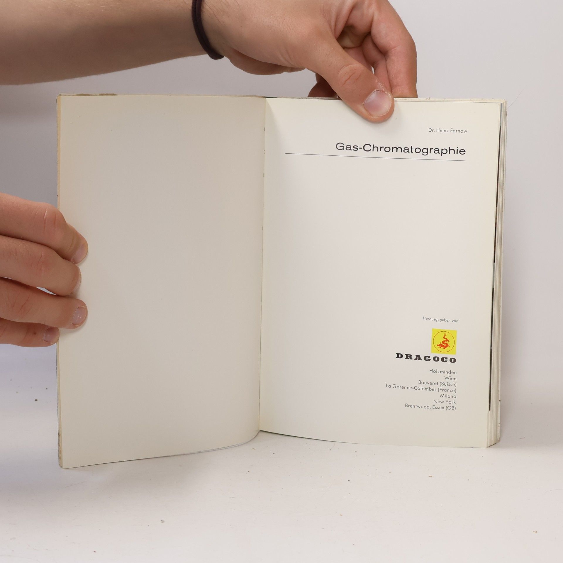 Heinz Farnow Gas-Chromatographie