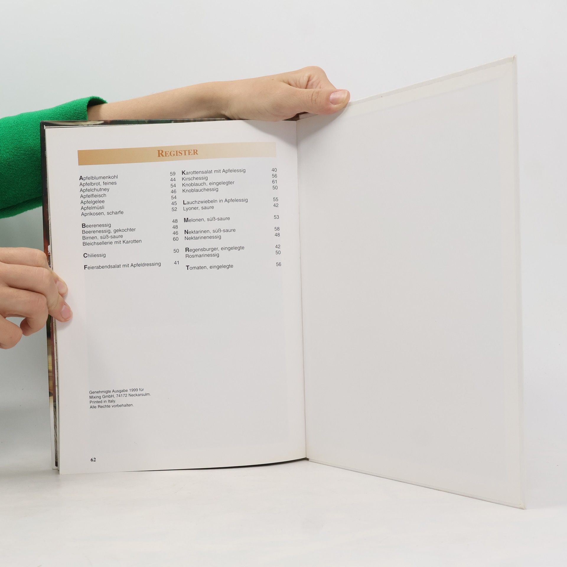 Various authors Apfelessig