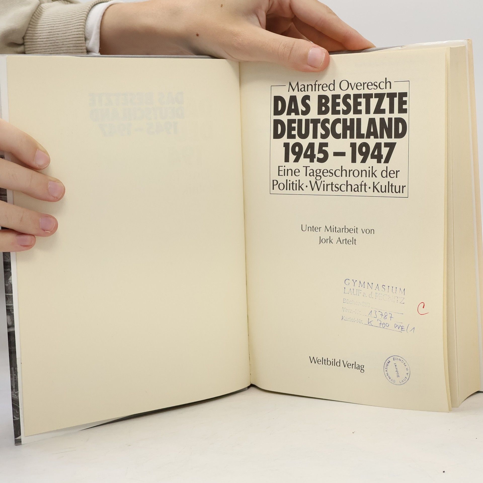 Manfred Overesch Das besetzte Deutschland 1945-1947