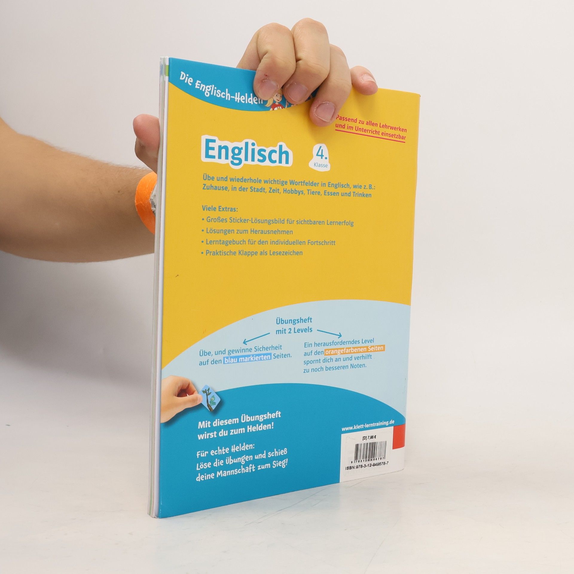 Klett Lerntraining Die Englisch-Helden 4. Klasse