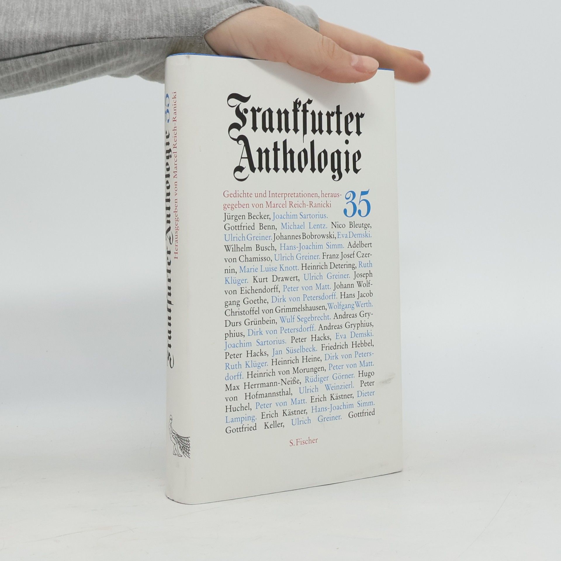 Frankfurter Anthologie - 35: Gedichte und Interpretationen
