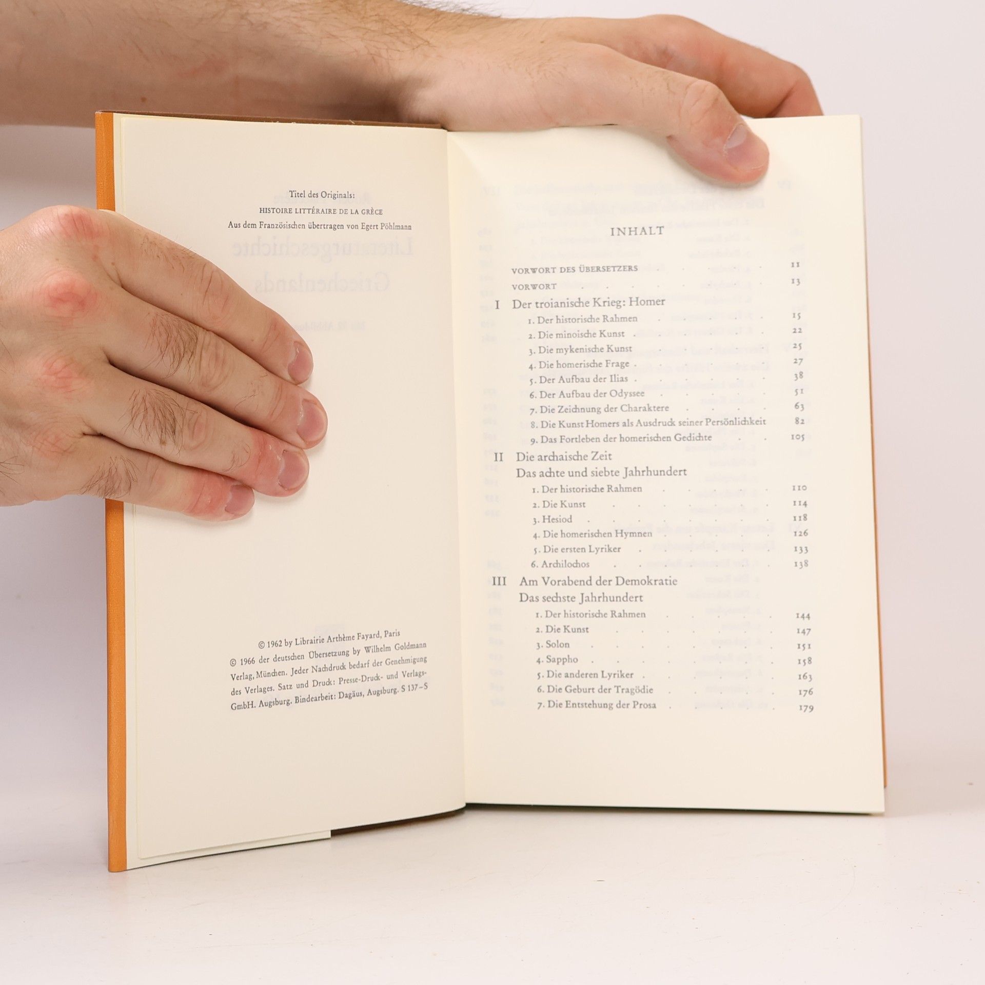 Robert Flacelière Literaturgeschichte Griechenlands