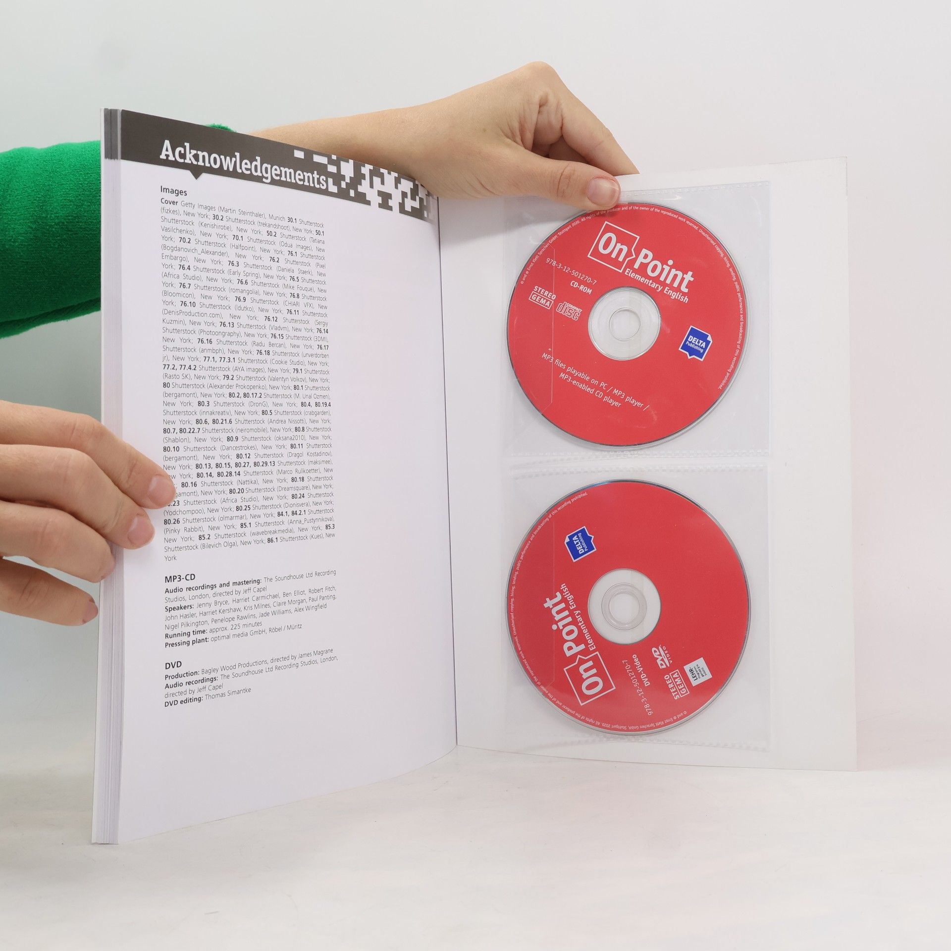 Tom Hadland On Point A2. Elementary English. Teacher's Book + MP3-CD + DVD