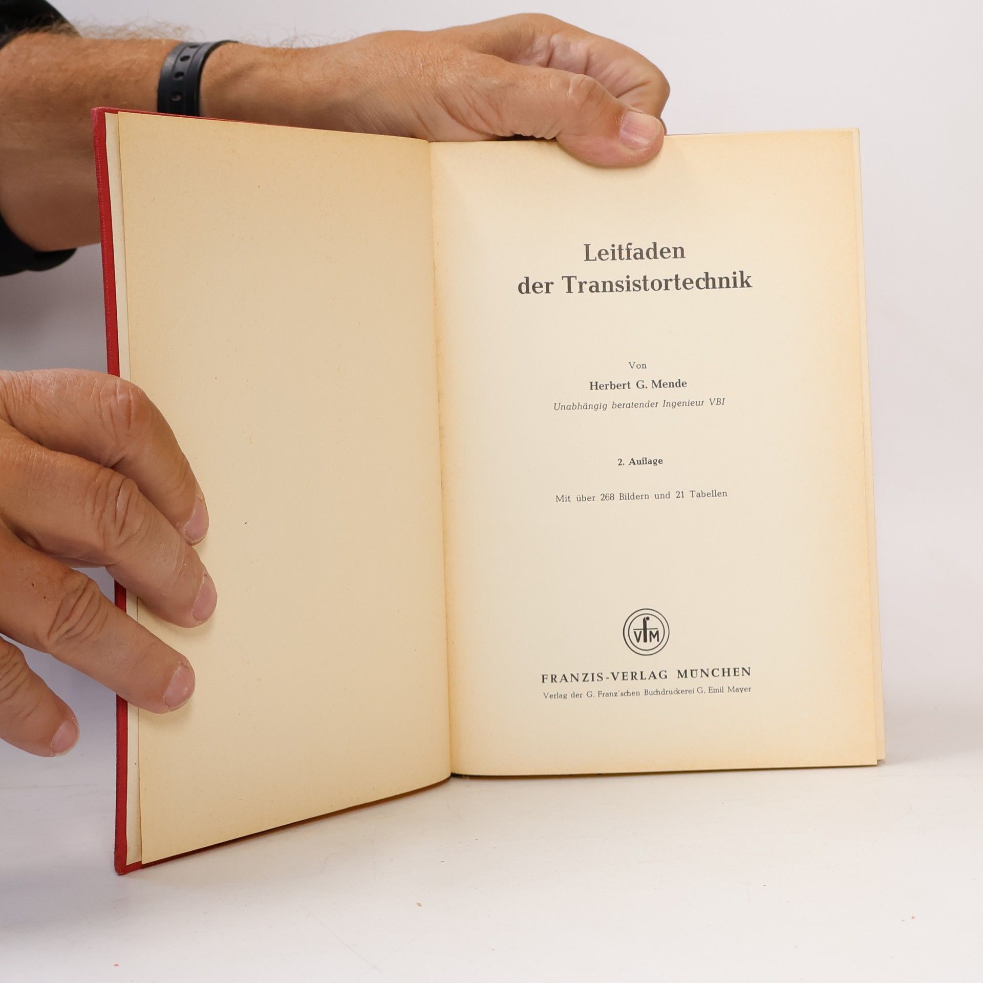 Herbert G. Mende Leitfaden der Transistortechnik